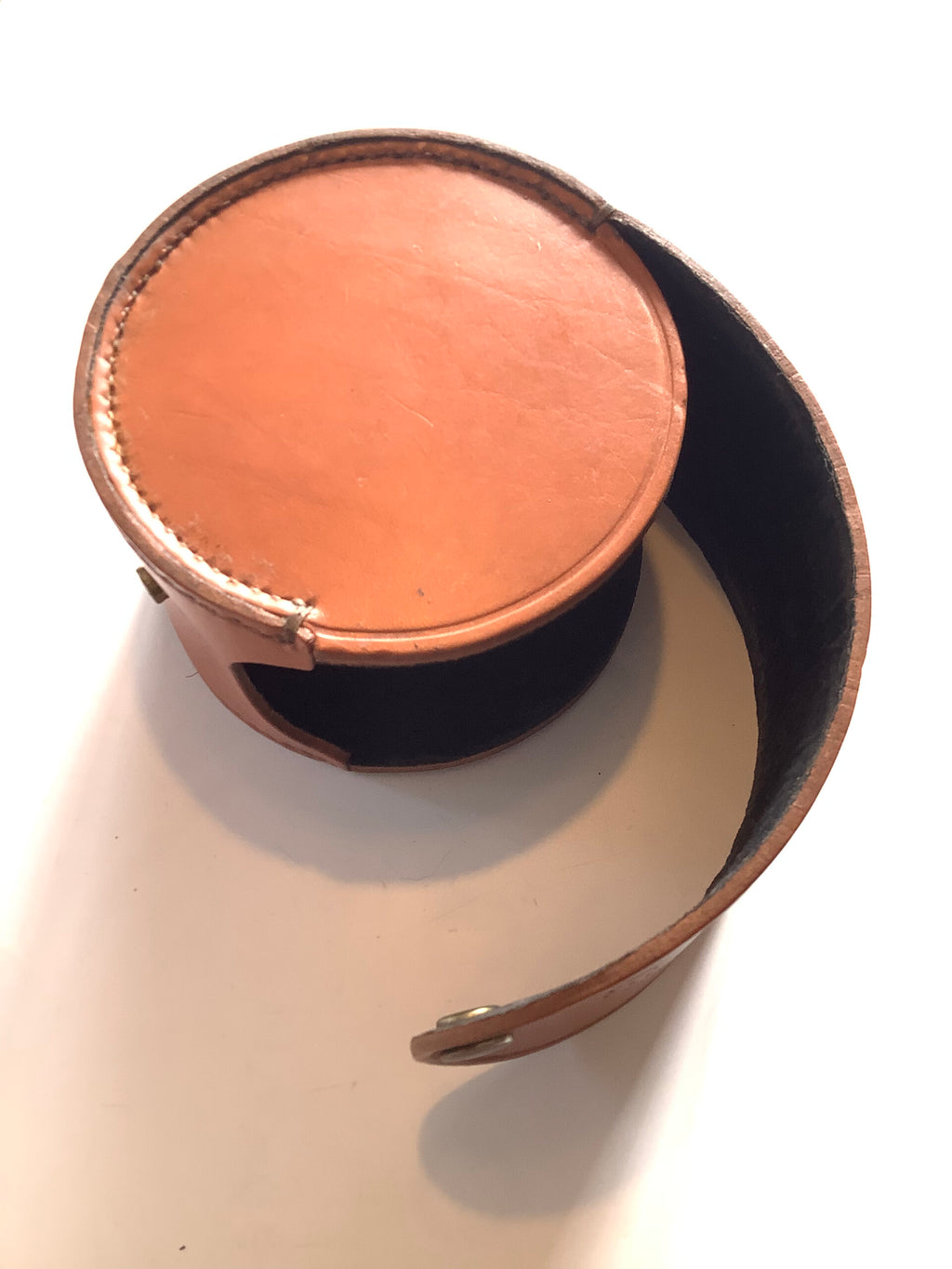 Brett Parsons Hand made Leather Reel Case