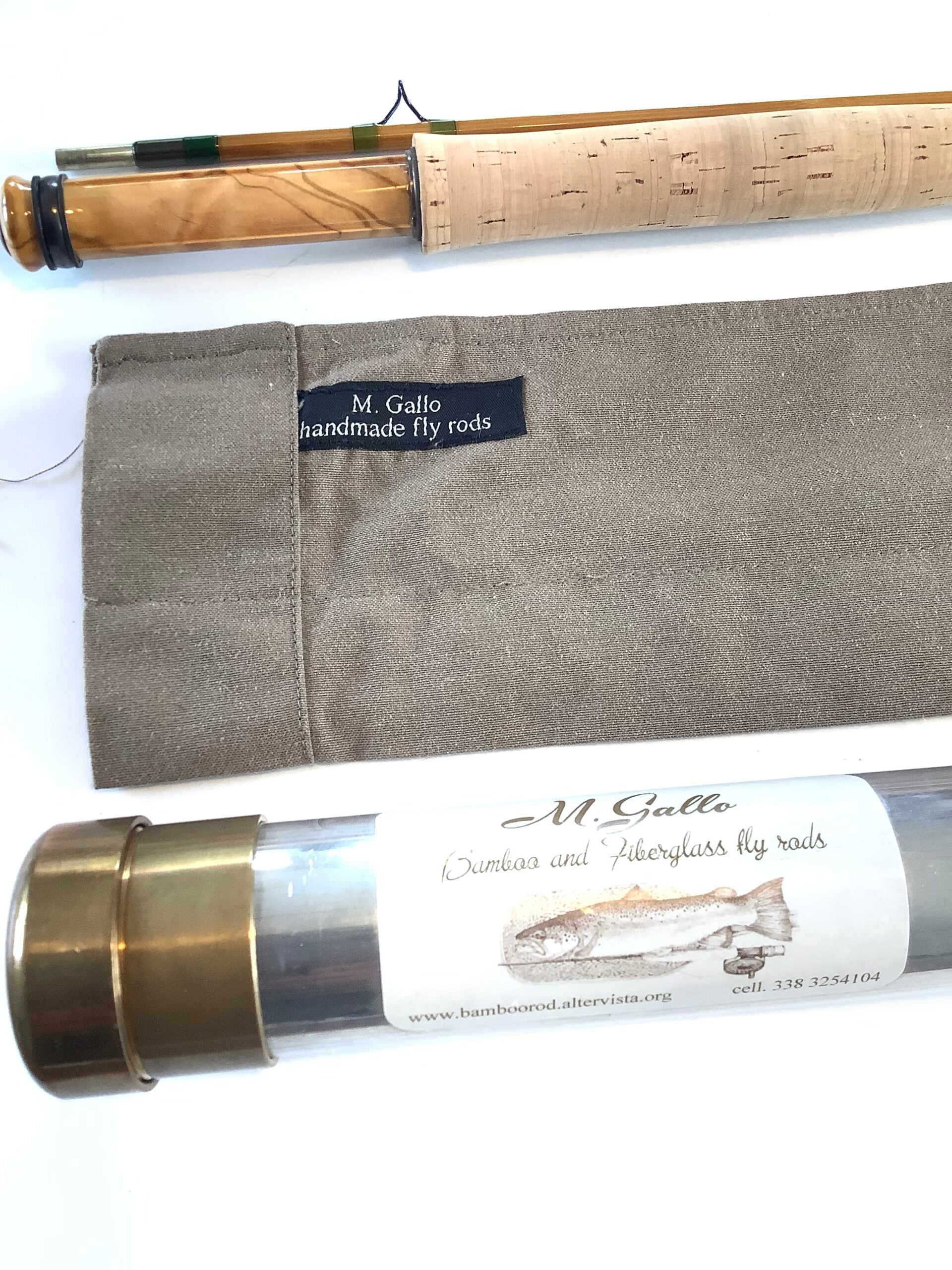 Michele Gallo Built Cane 7ft 6” Fly Rod