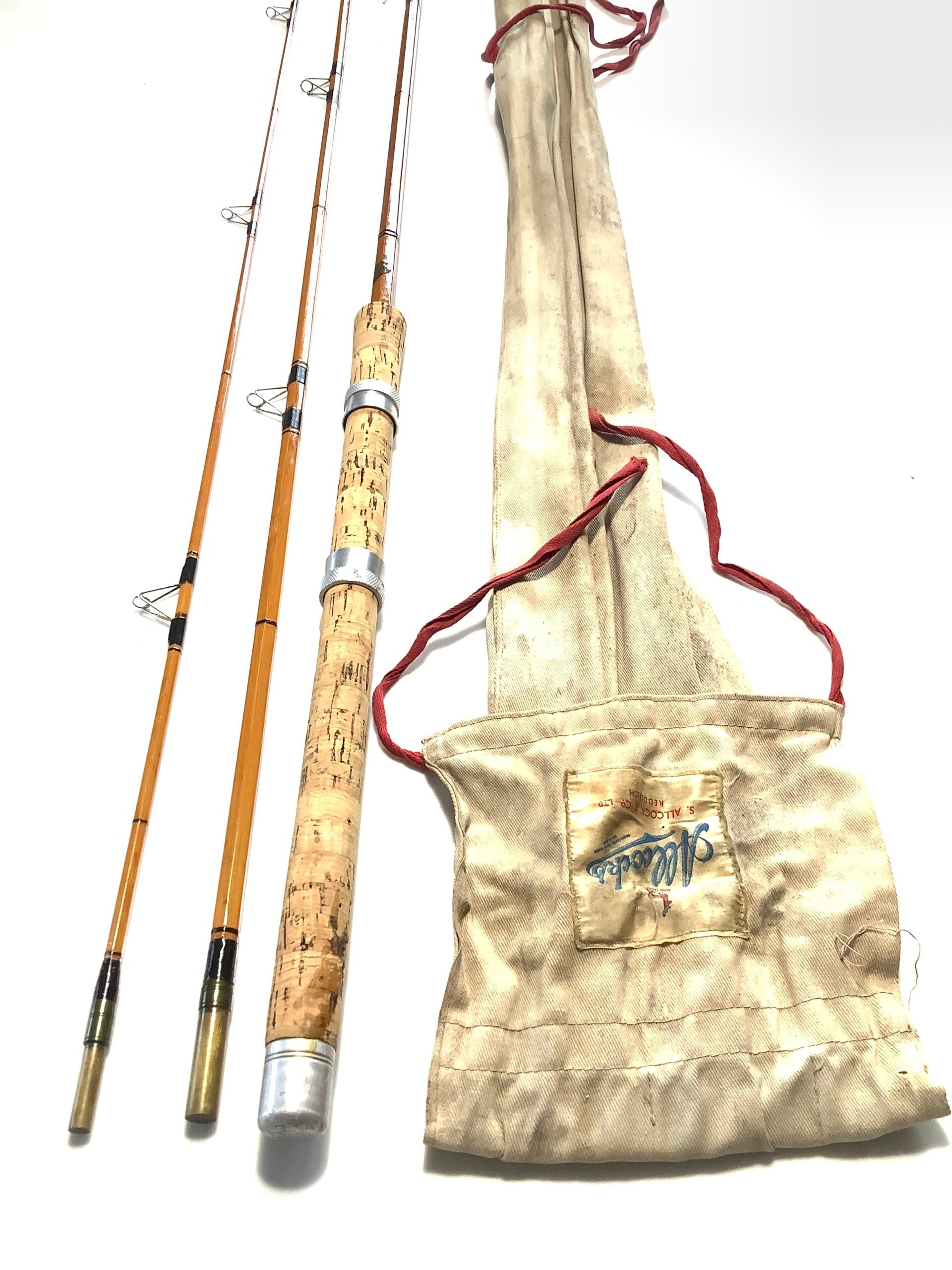 Allcock Co LUCKY STRIKE Built cane Rod
