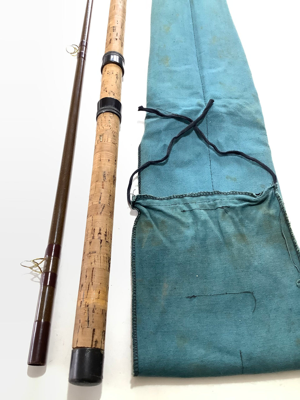 Vintage DAVE THOMPSON “ T48 BARBEL ROD” 11ft
