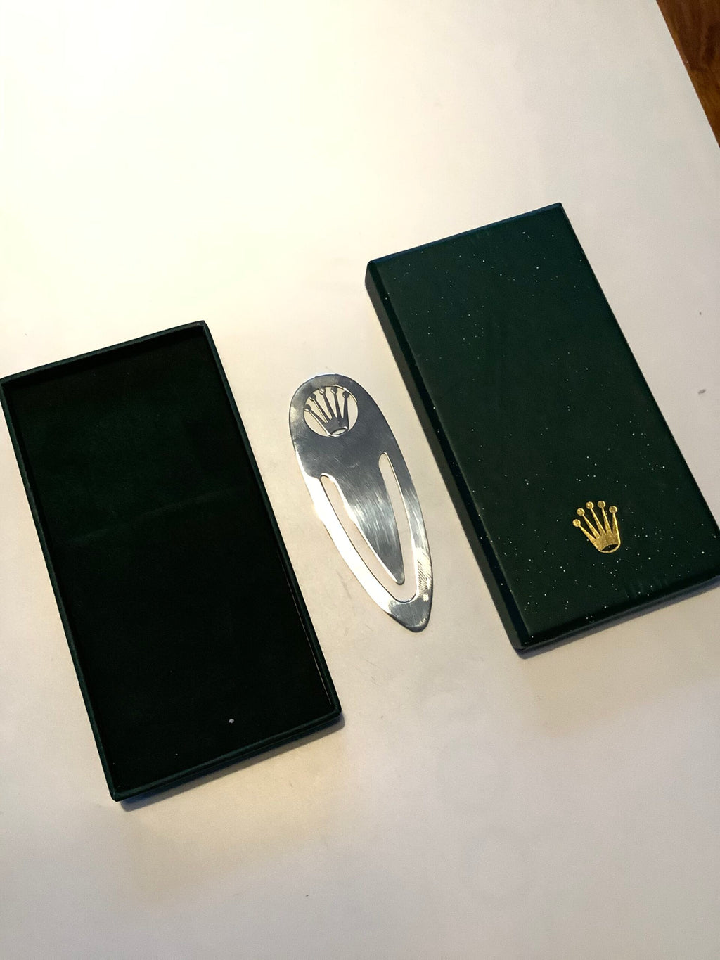Rare Rolex silver Book Marker