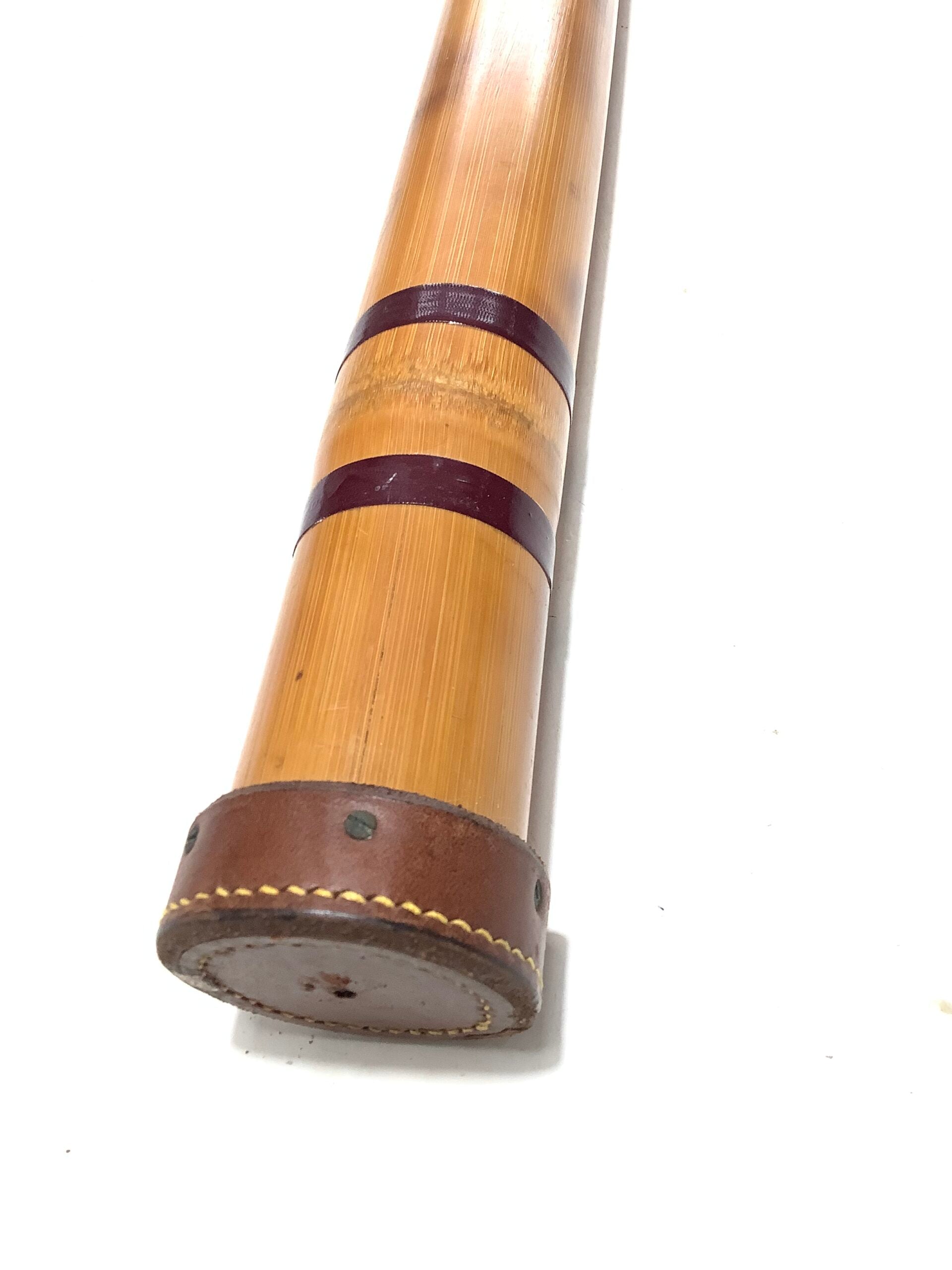Quality Traditional whipped Cane leather capped Rod Protector By GREYS OF ALNWICK