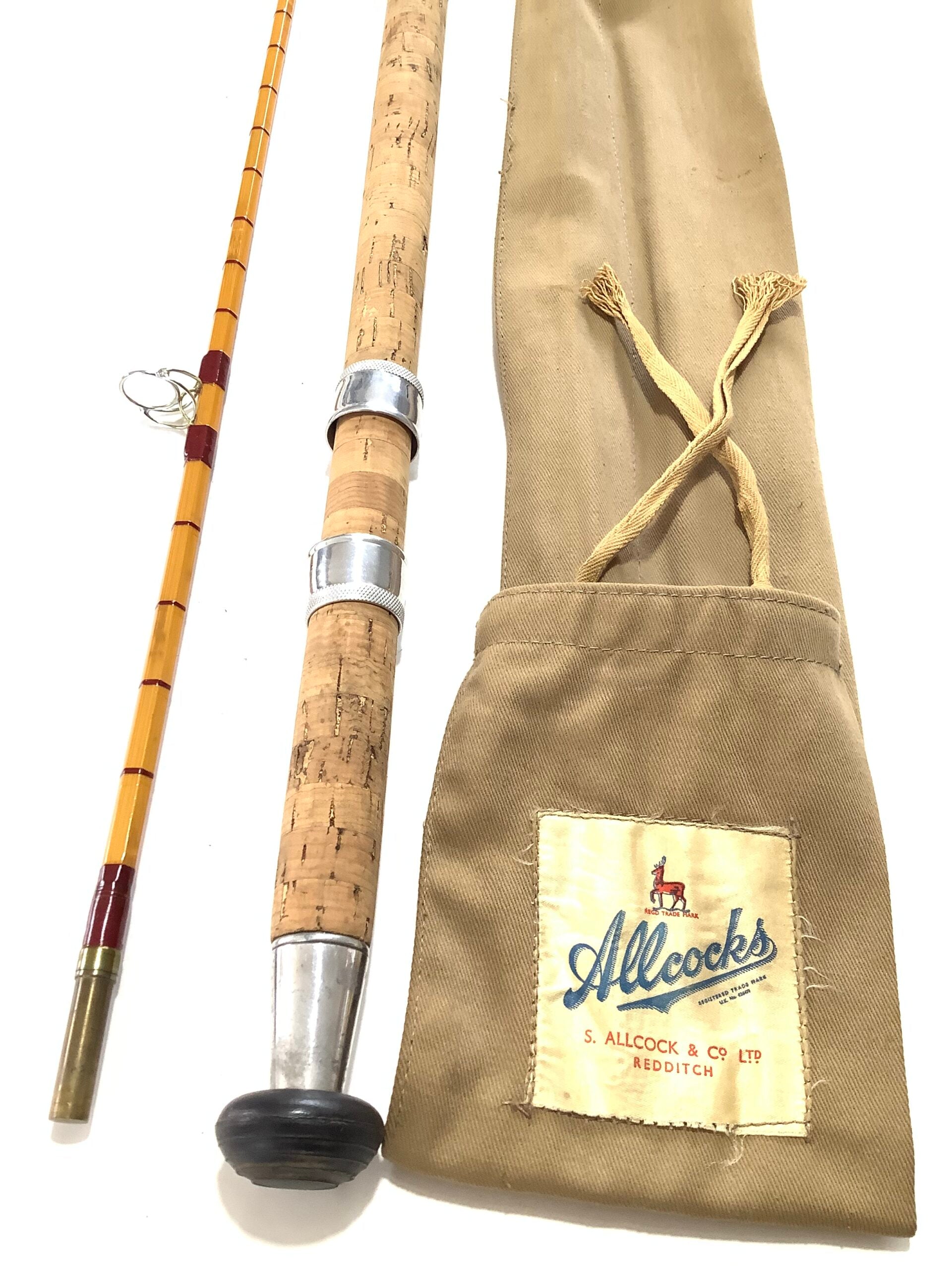 Allcock Co “ NEW SUPERB Built cane Rod