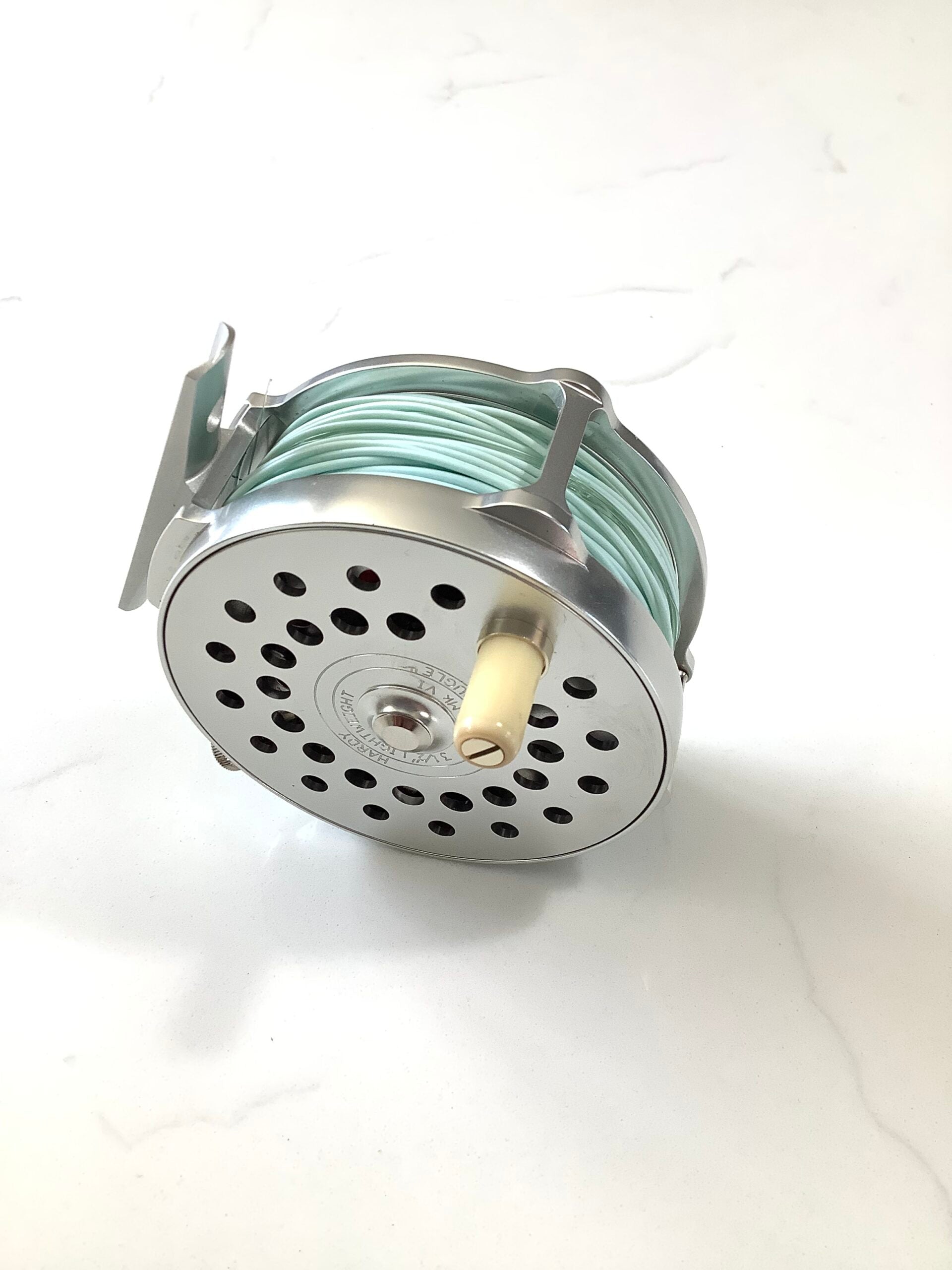 Hardy Bros BOUGLE 3 1/2 MKVI Lightweight Fly Reel with new line