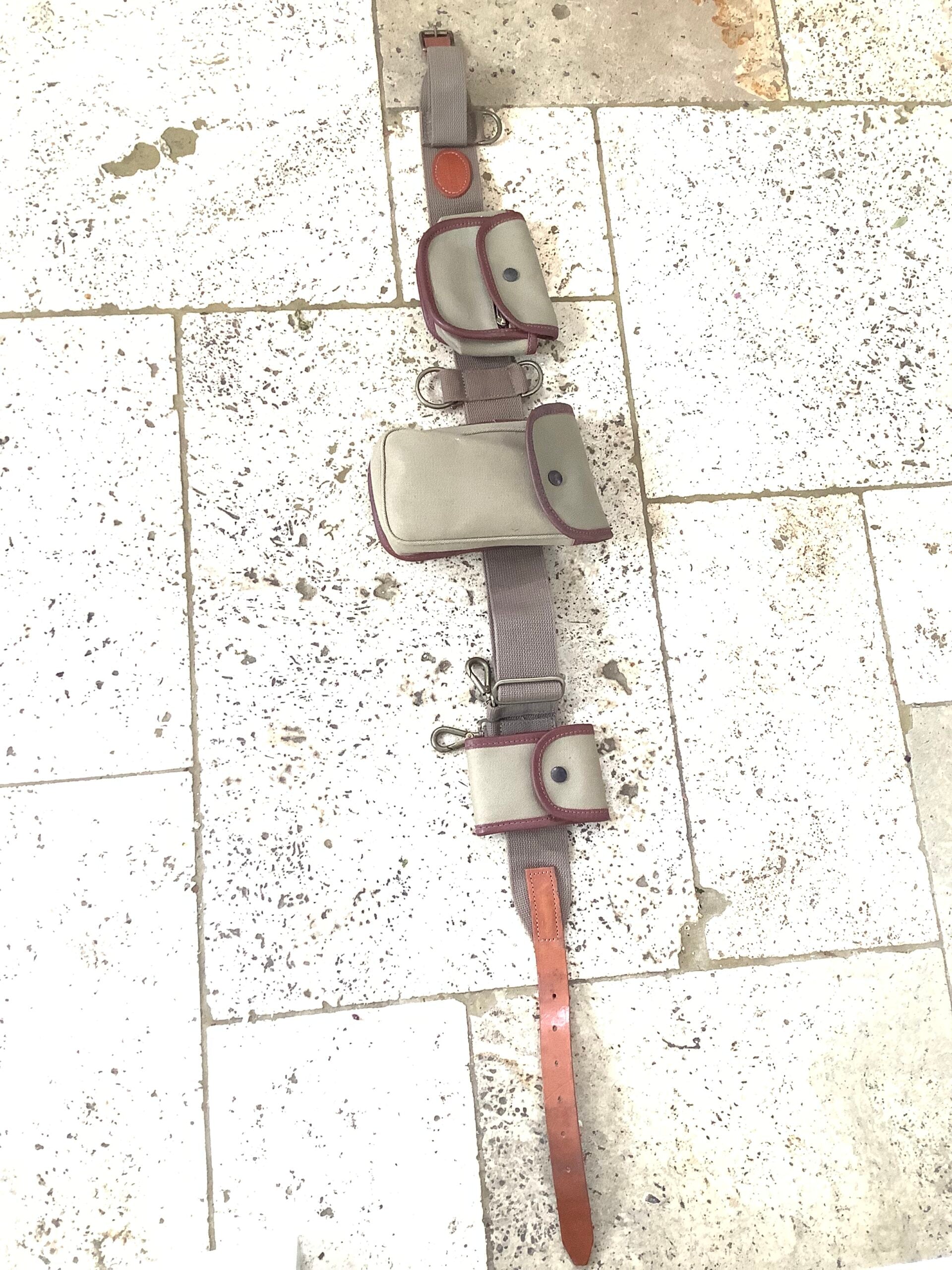 FARLOWS OF PALL MALL LONDON FLY FISHING HOLD-ALL BELT