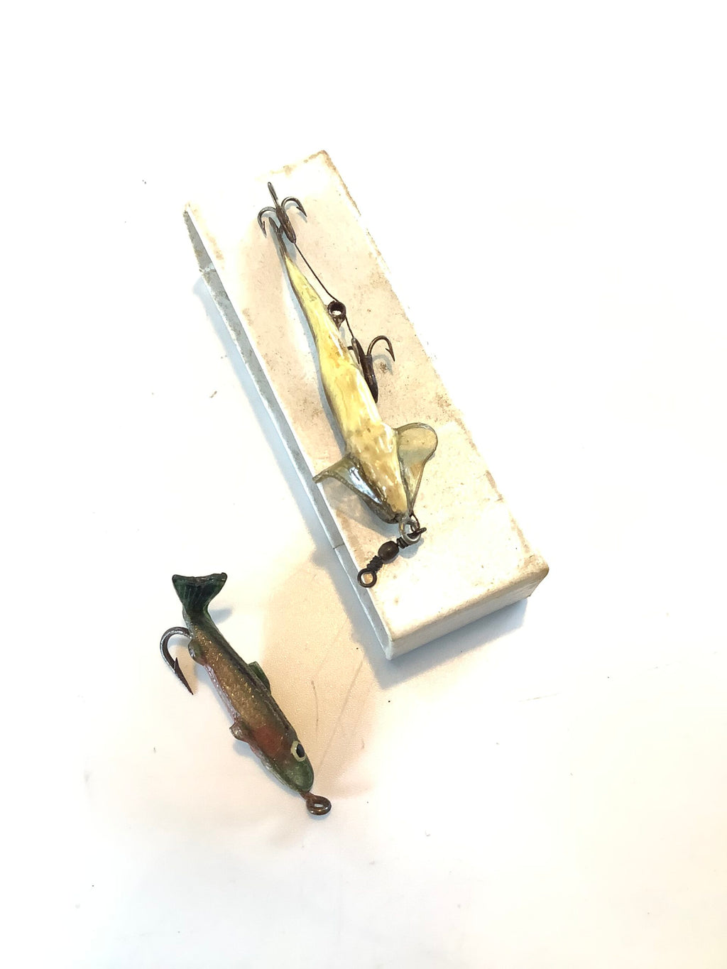 Vintage Natural lures and bait mounts