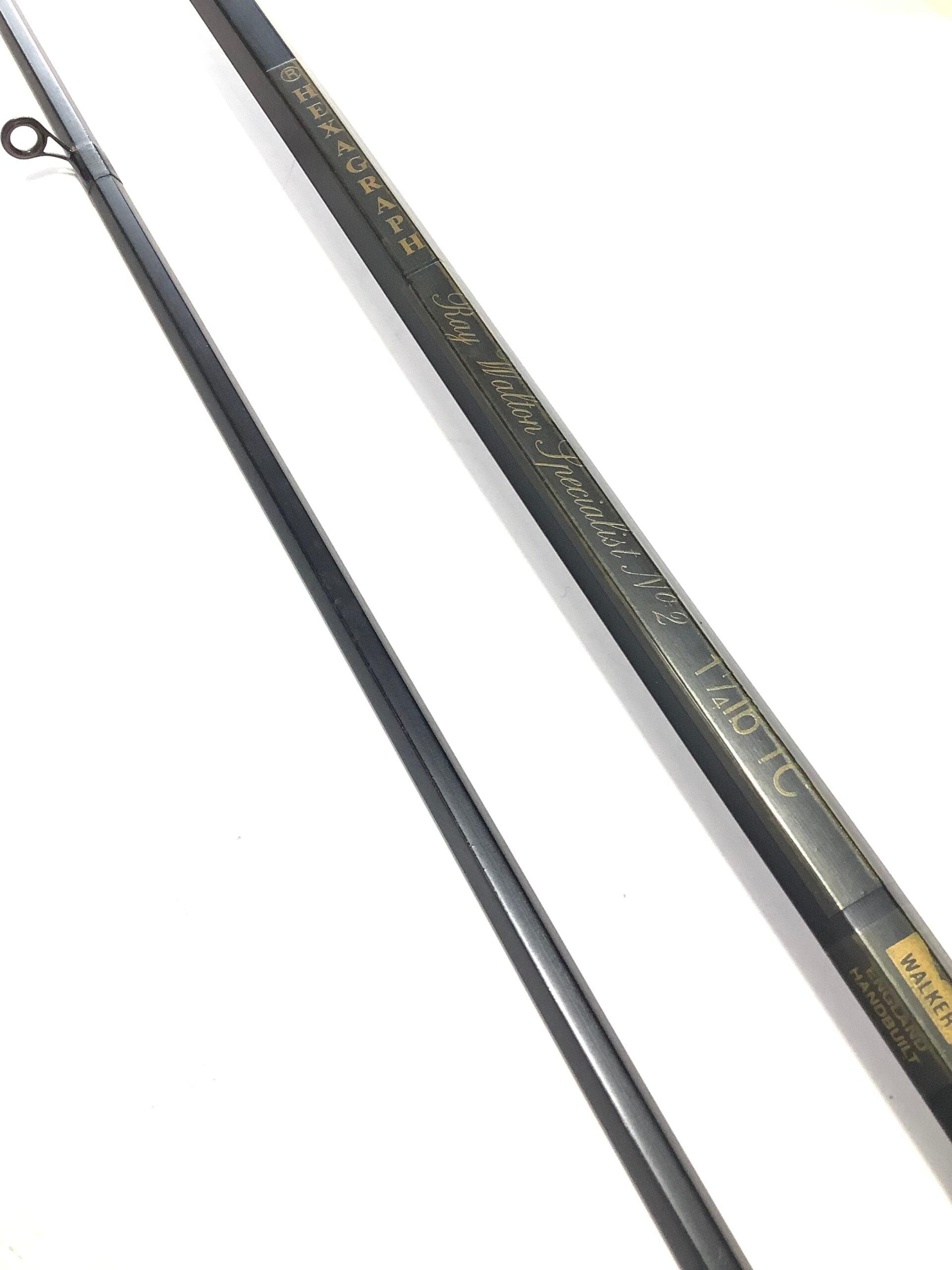 Very Rare BRUCE WALKER “ RAY WALTON SPECIALIST No.2 “ HEXAGRAPH ROD ...