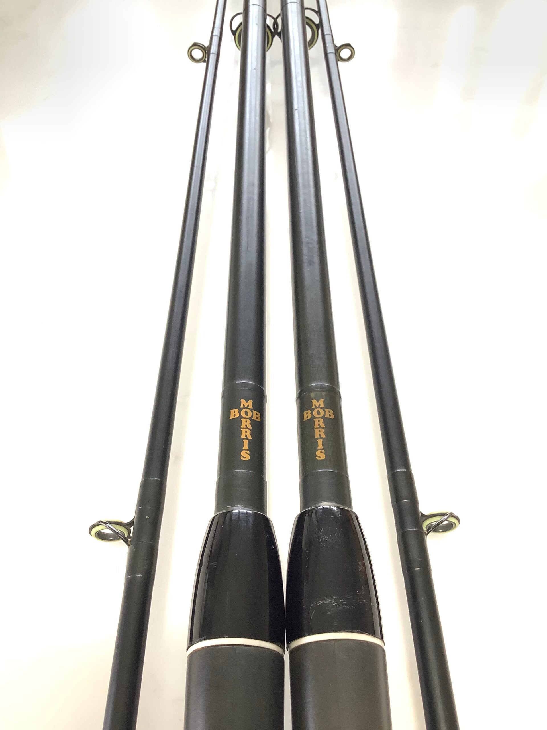 Pair of Vintage BOB MORRIS SS4 North Western 10ft Carp Rods