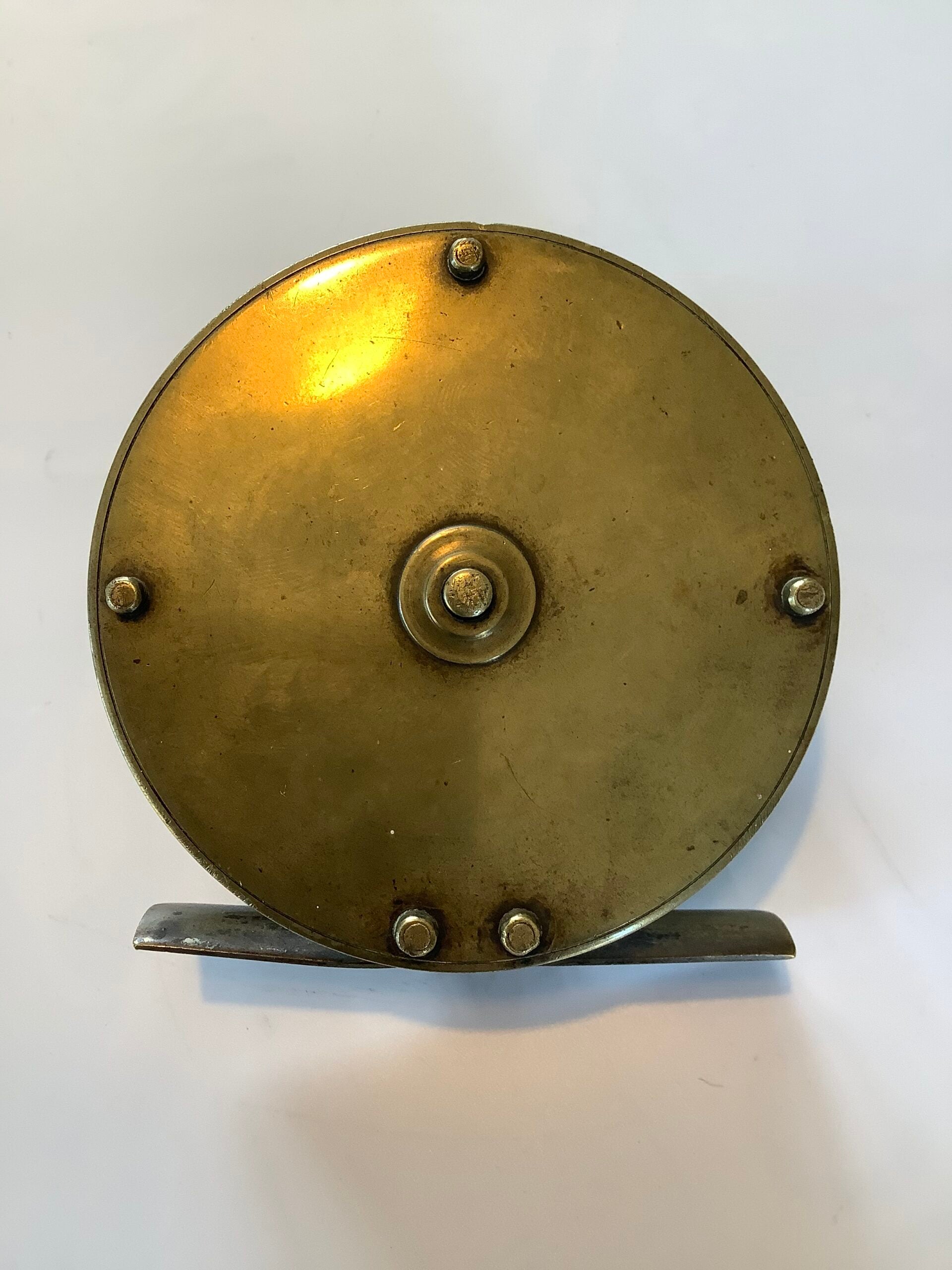 Very Rare Antique Brass Winch circa 1861 by Edward Dawson