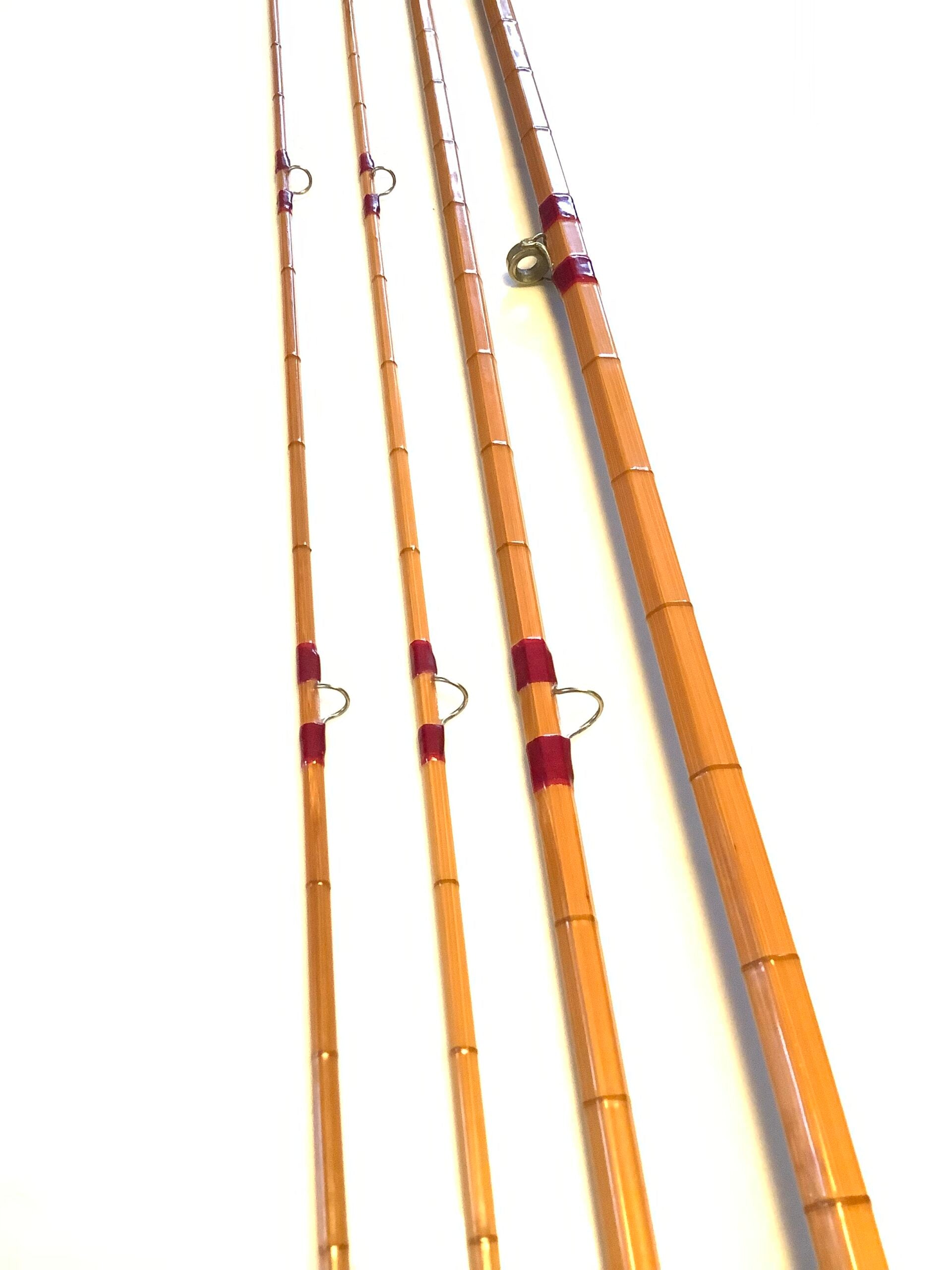 Hardy Bros J.J.H TRIUMPH 8ft 9” Palakona Fly Rod with twin Tips Leather Case