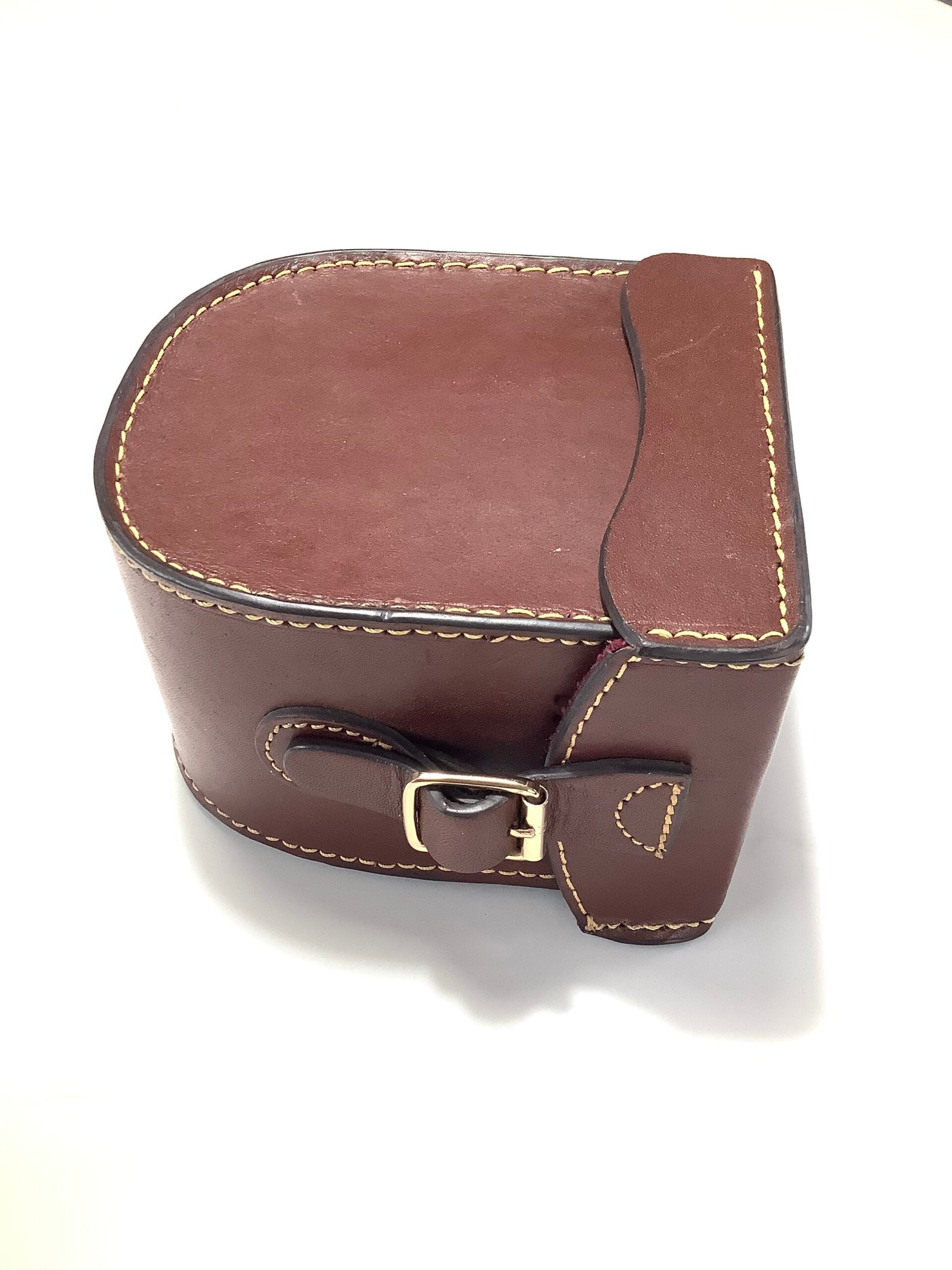 GARRY MILLS “ MILLSTREAM “ Centrepin with Block Leather Case