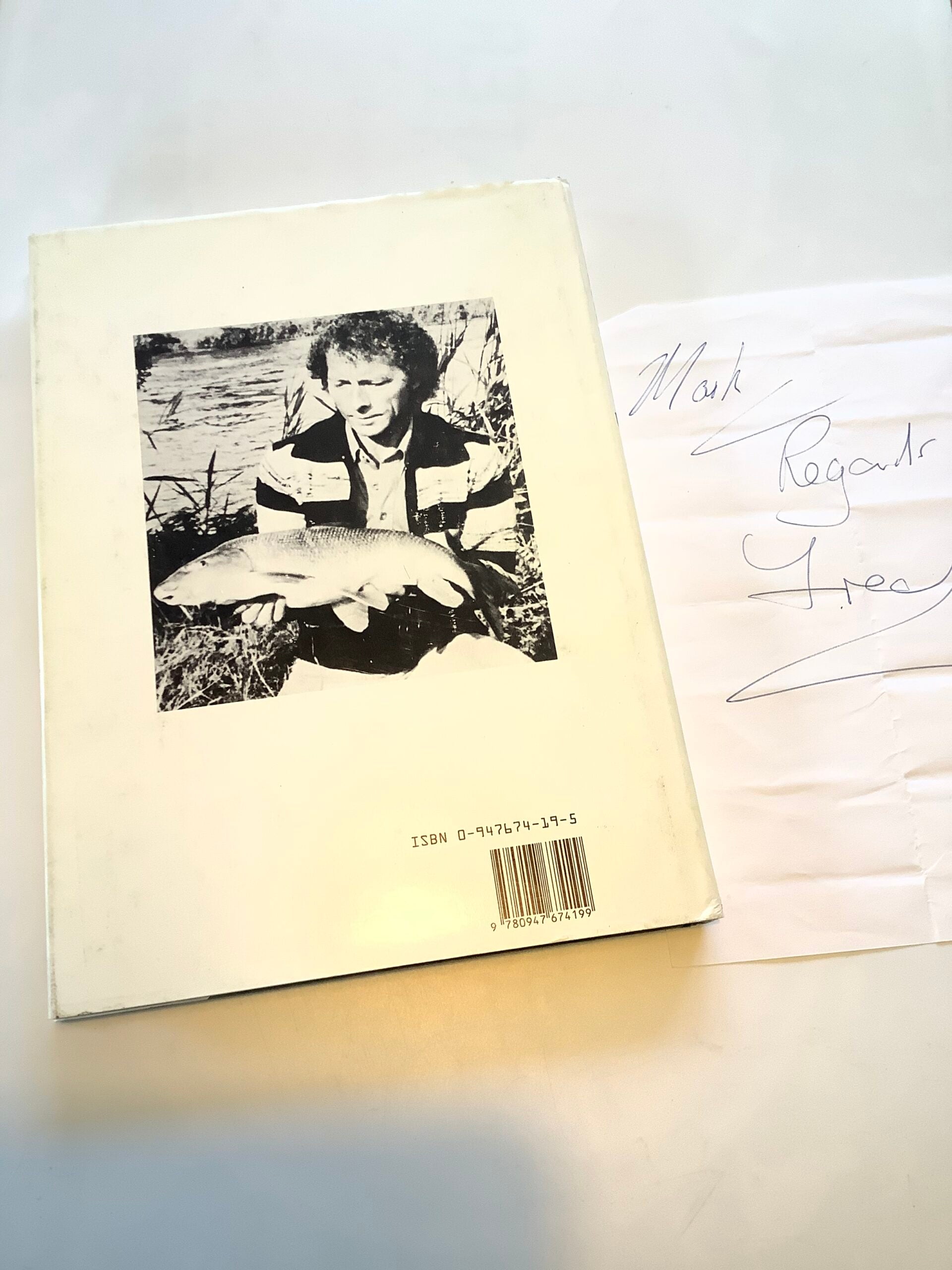Understanding Barbel by Fred Crouch signed