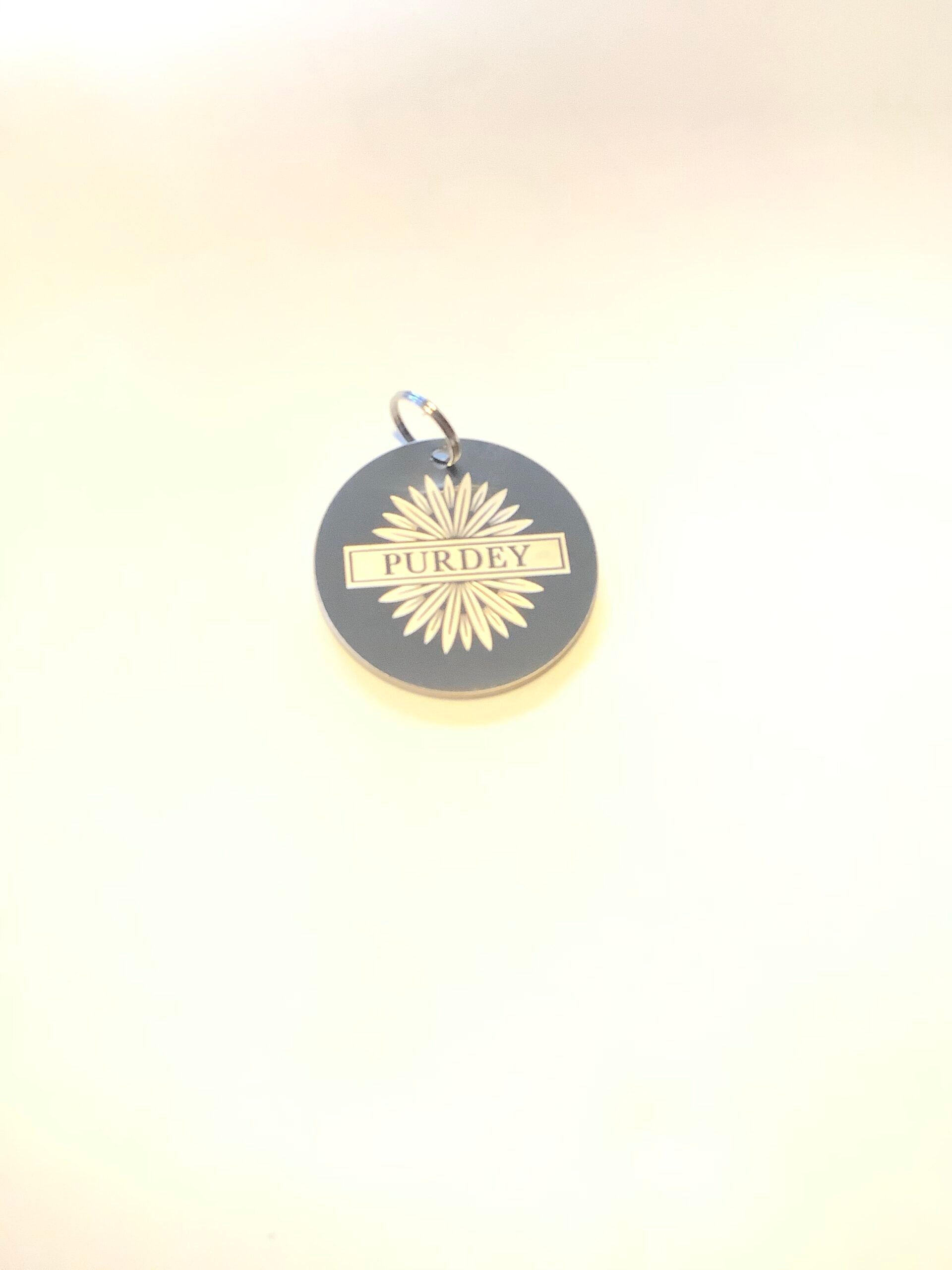 James Purdey Dog Tag In Presentation Case