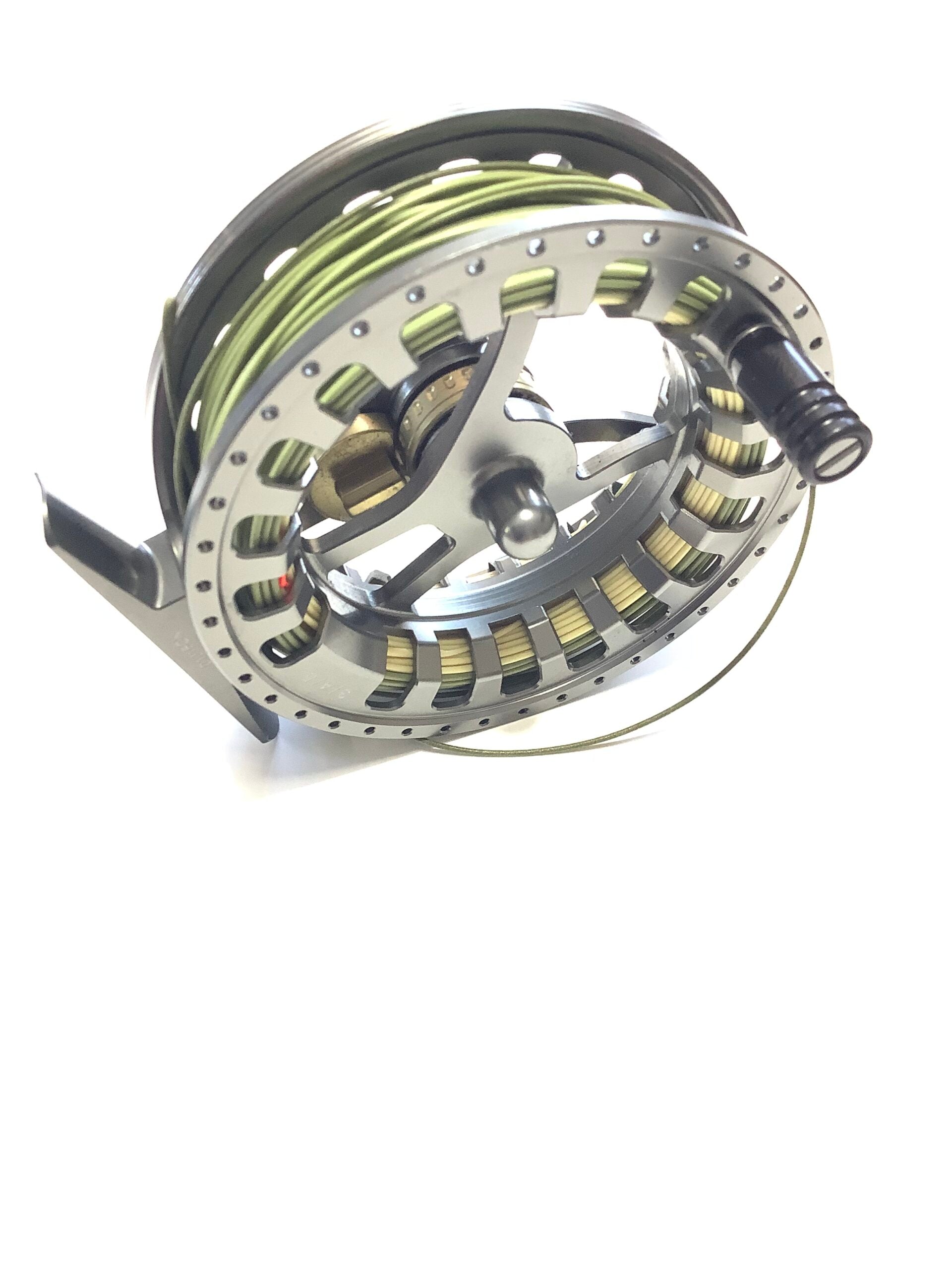 HARDY BROS ULTRALITE 3000 FF DD FLY REEL WITH NEW HARDY LINE