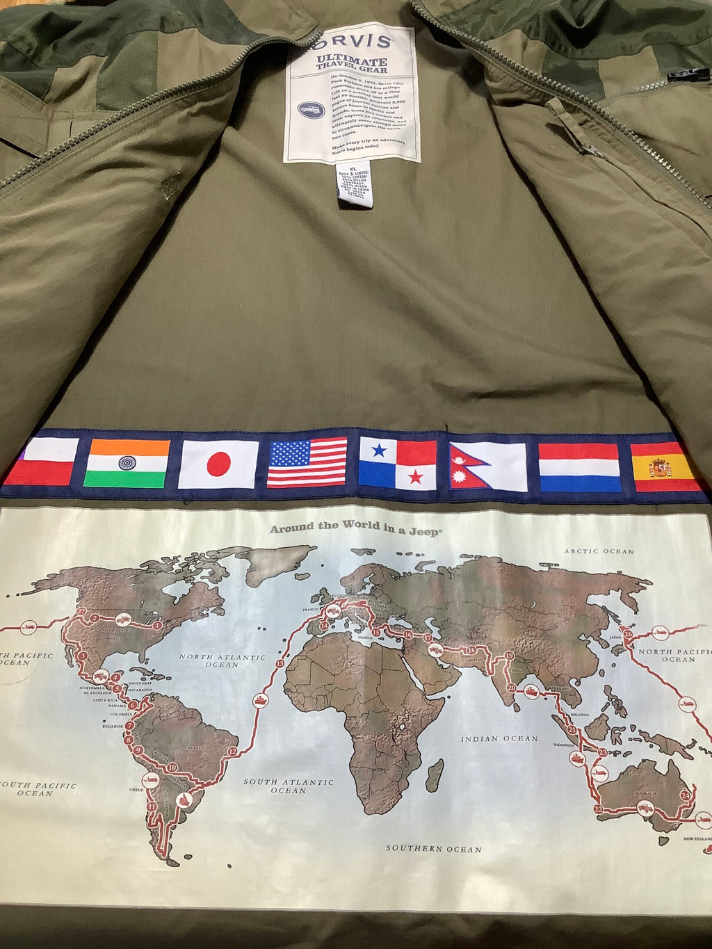New ORVIS Ultimate Travel Gear Jacket/Waistcoat XL
