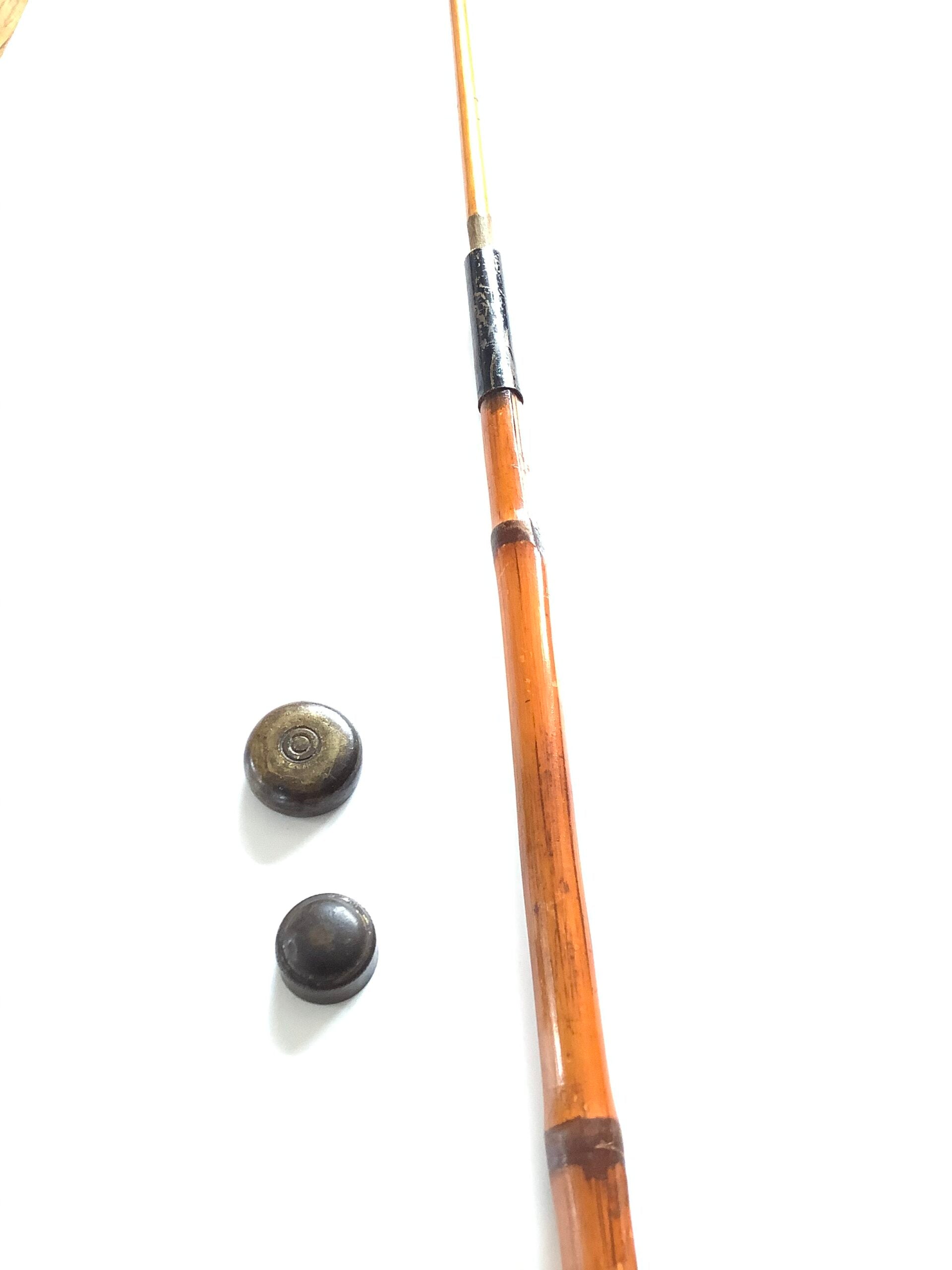 Fishing Reel Walking Cane Fishing Pole Antique Fisherman's Roach