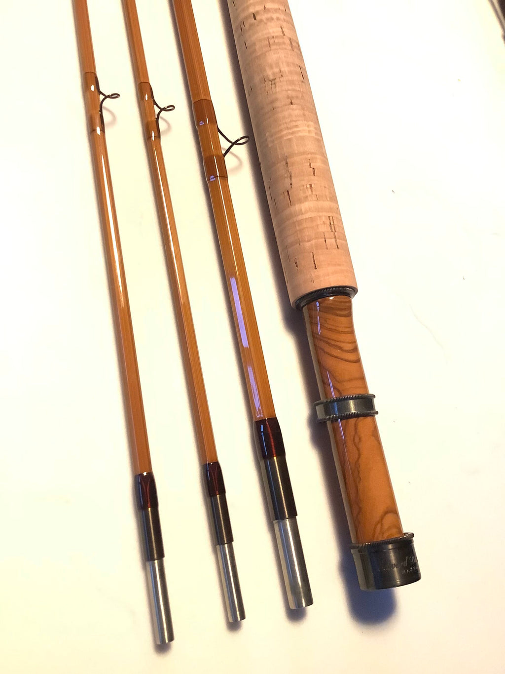 EDWARD BARDER 8ft 6” #6 Built Cane Fly Rod “Superb”