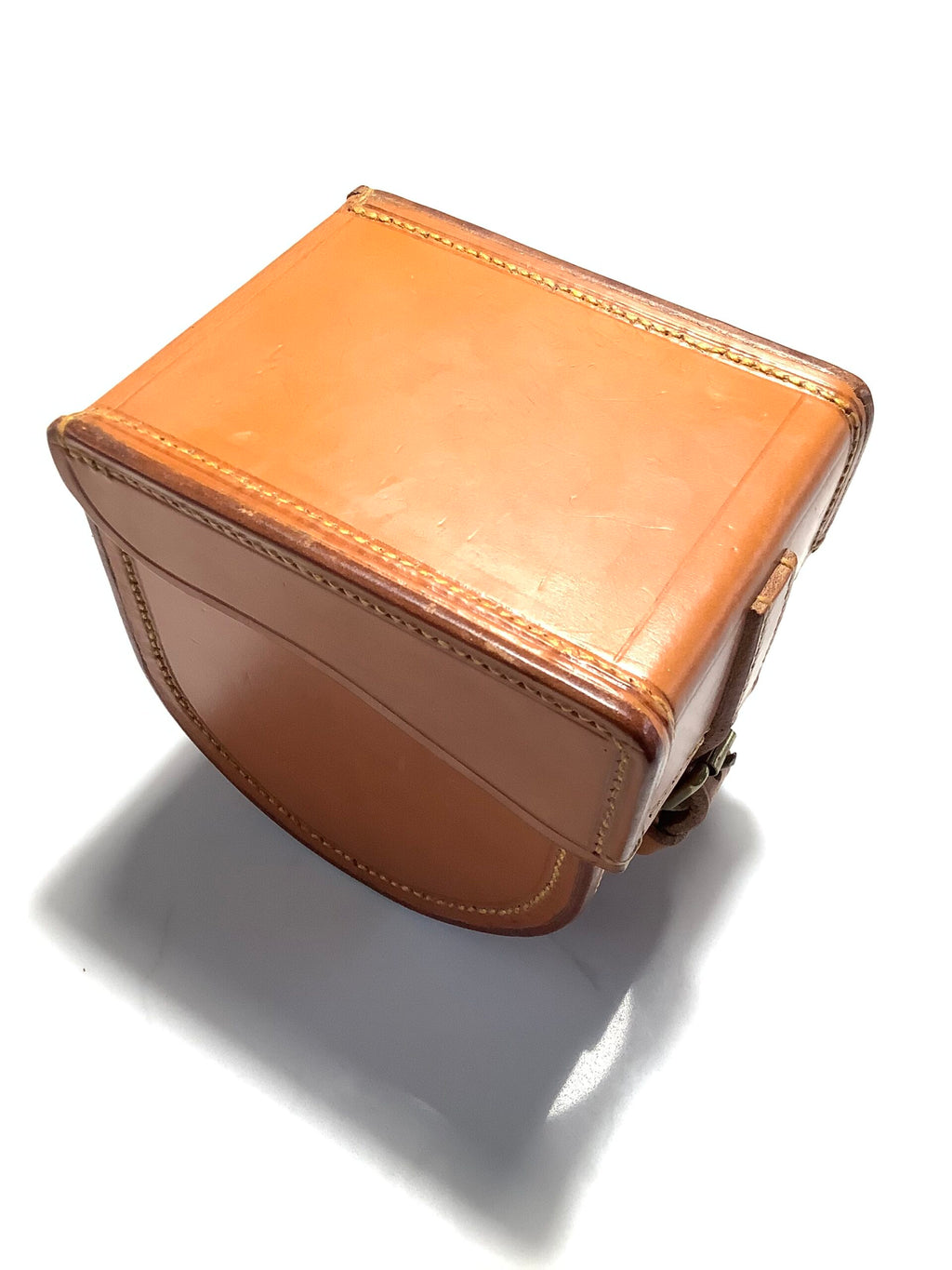 Hand Crafted Block Leather Reel case By PETER LOAM