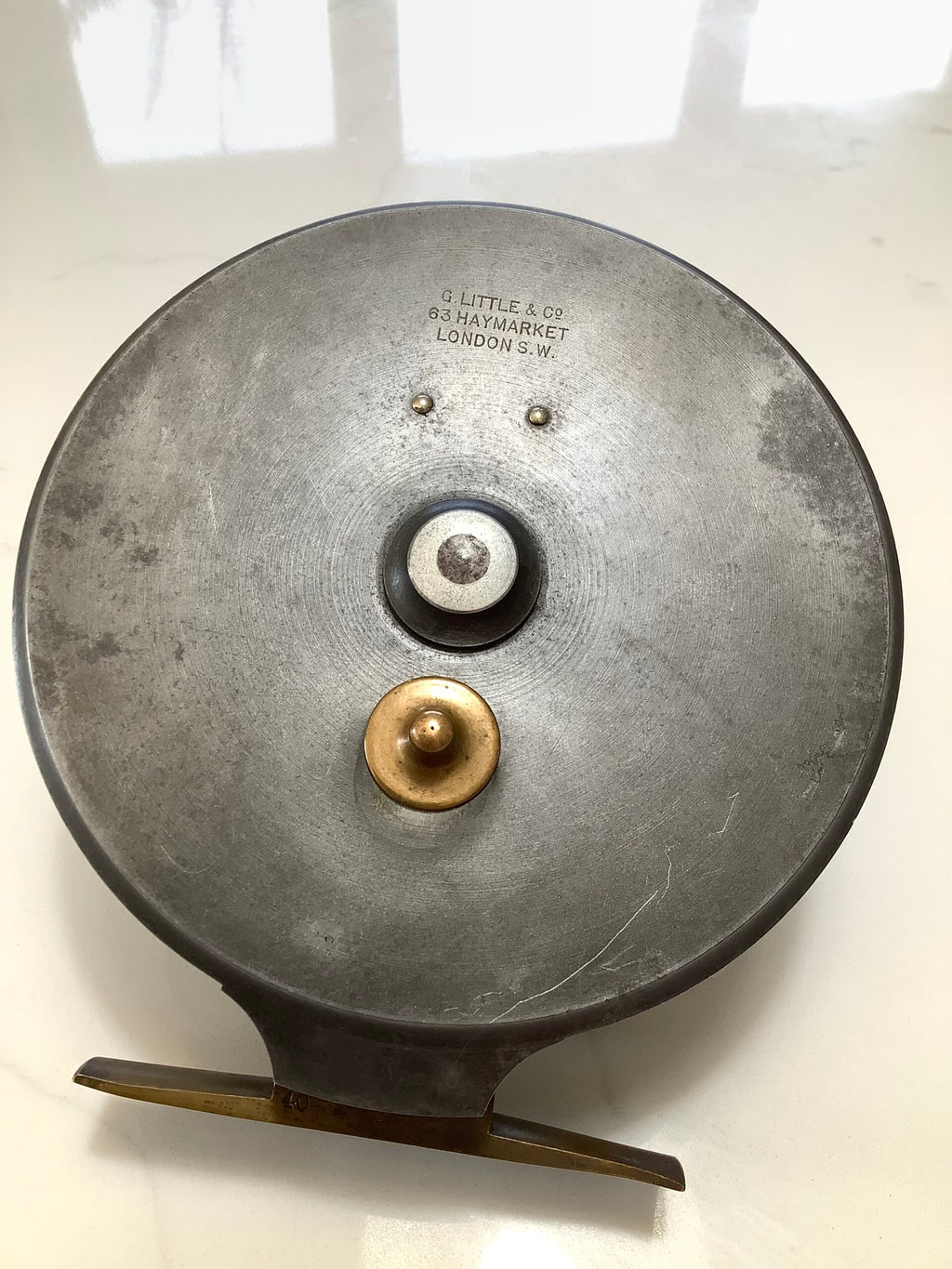 Rare Antique.G.LITTLE of LONDON  Allcocks Aerial Centrepin