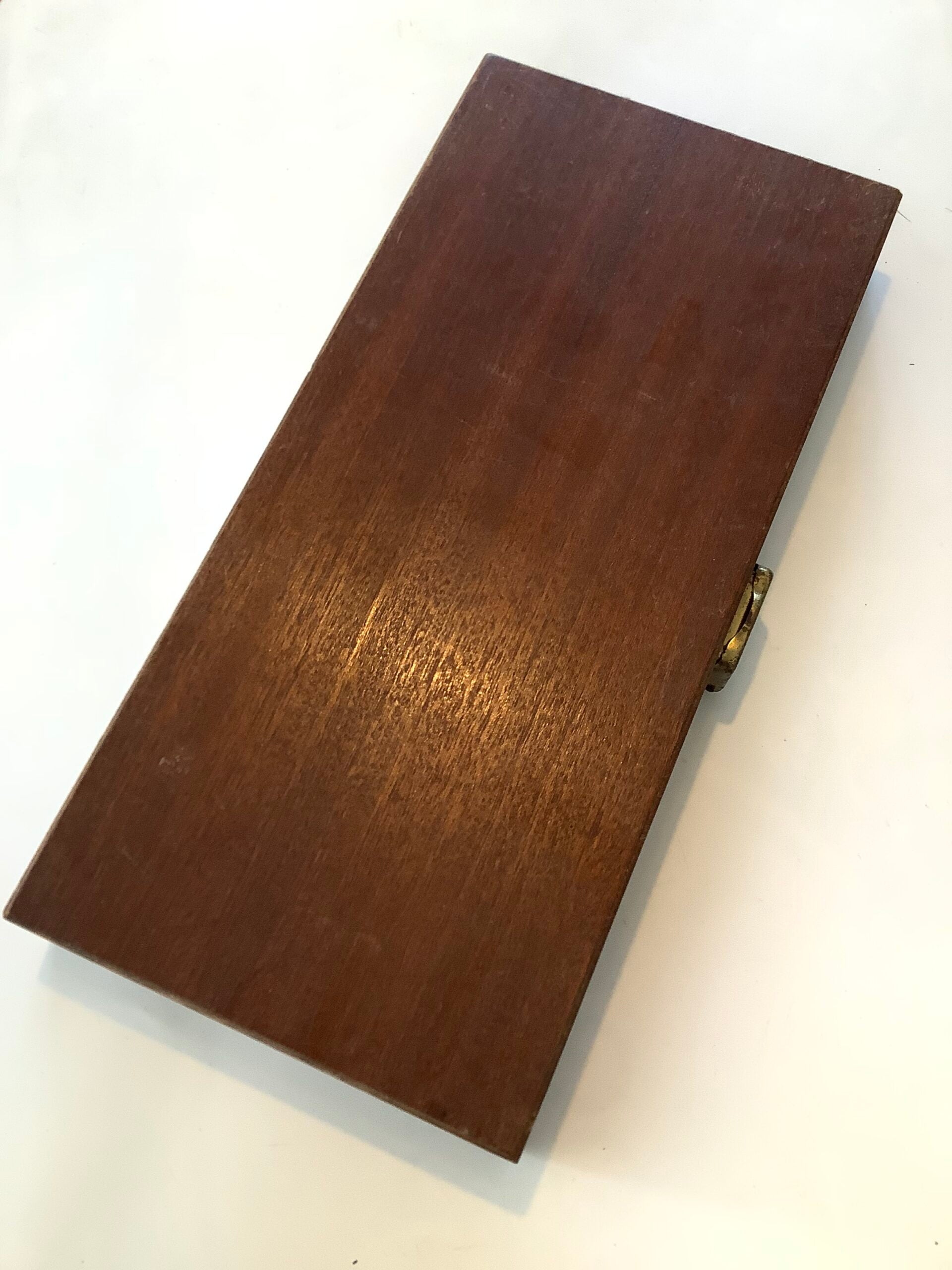 Large Wooden Fly Box with large selection of flies
