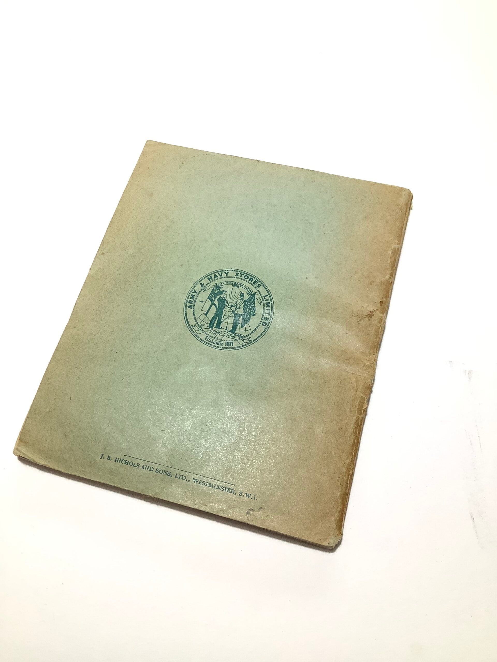 Antique ARMY NAVY Fishing Tackle Guide with price list