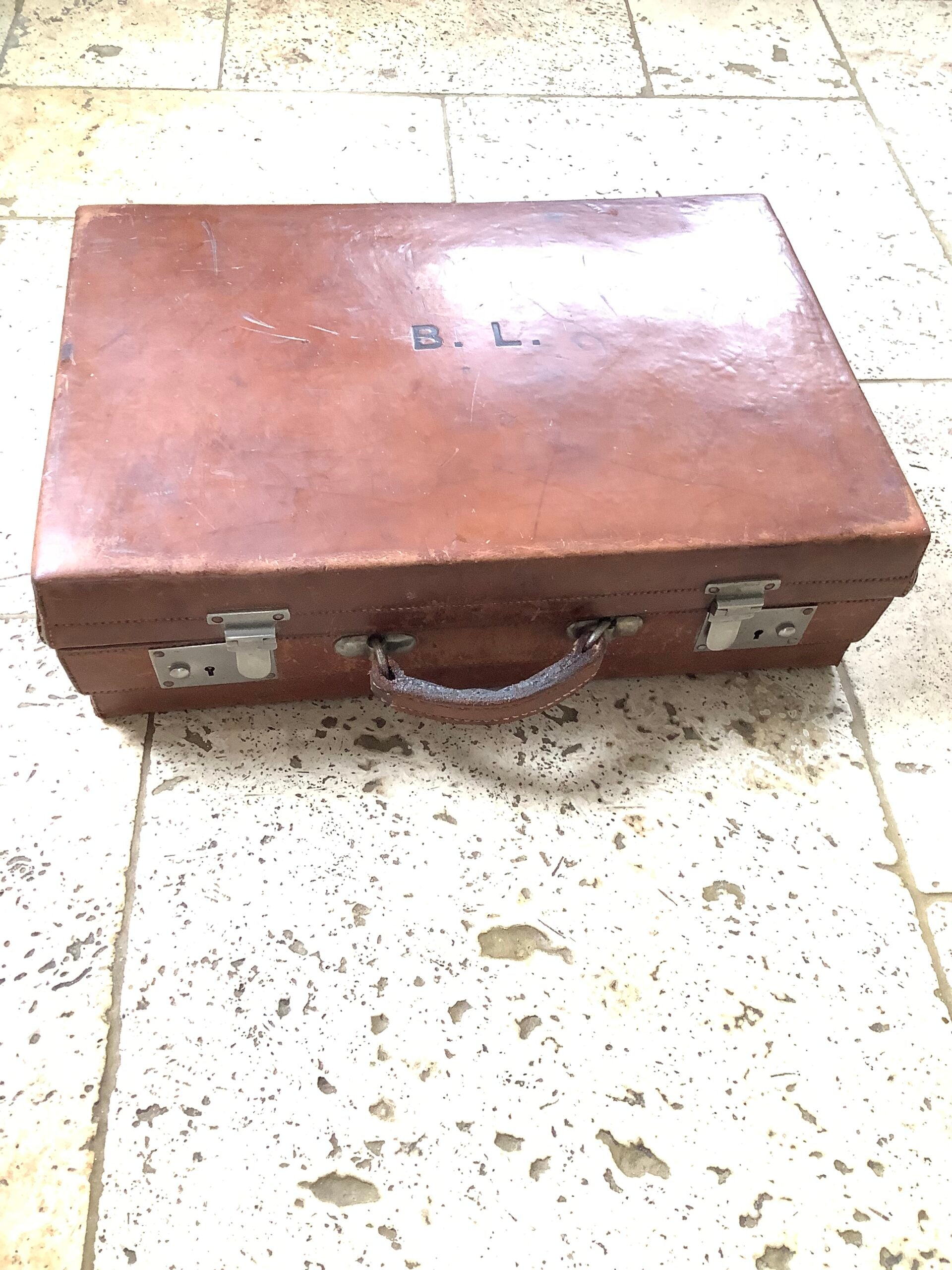 Antique Fly Tyers Case Made By Drew Sons London Includes Letters by Thomas Clegg A.W.Lunn Pamphlet