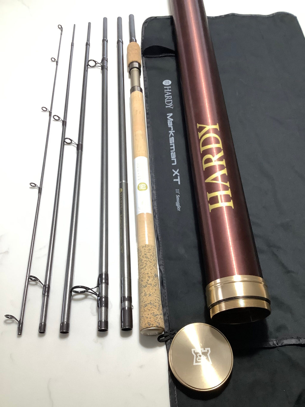 New HARDY Marksman XT 11ft Smuggler 6 pce Rod