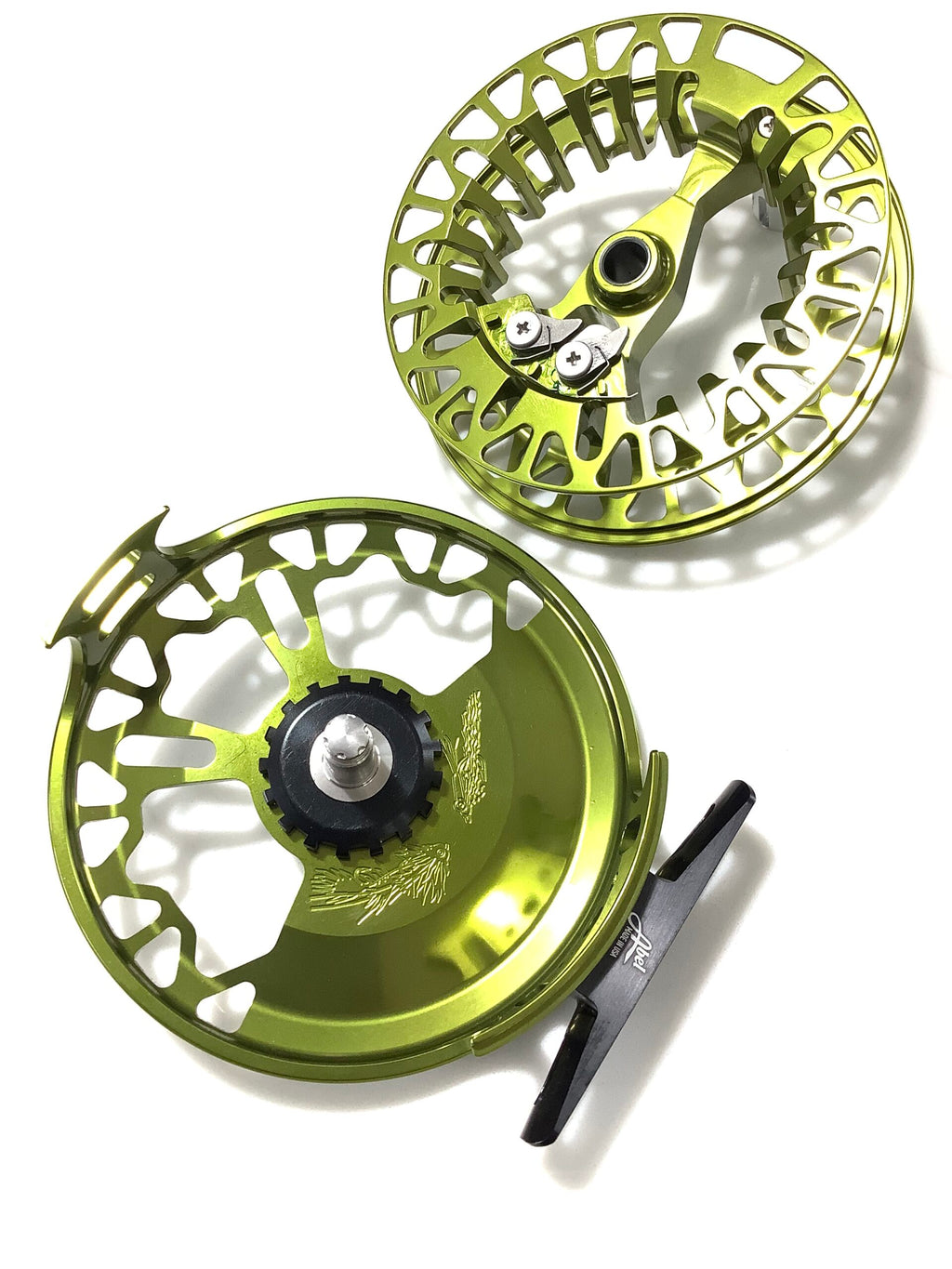 NEW ABEL “ UNDERWOOD ON THE HUNT “ Olive VAYA 7/8 Fly Reel