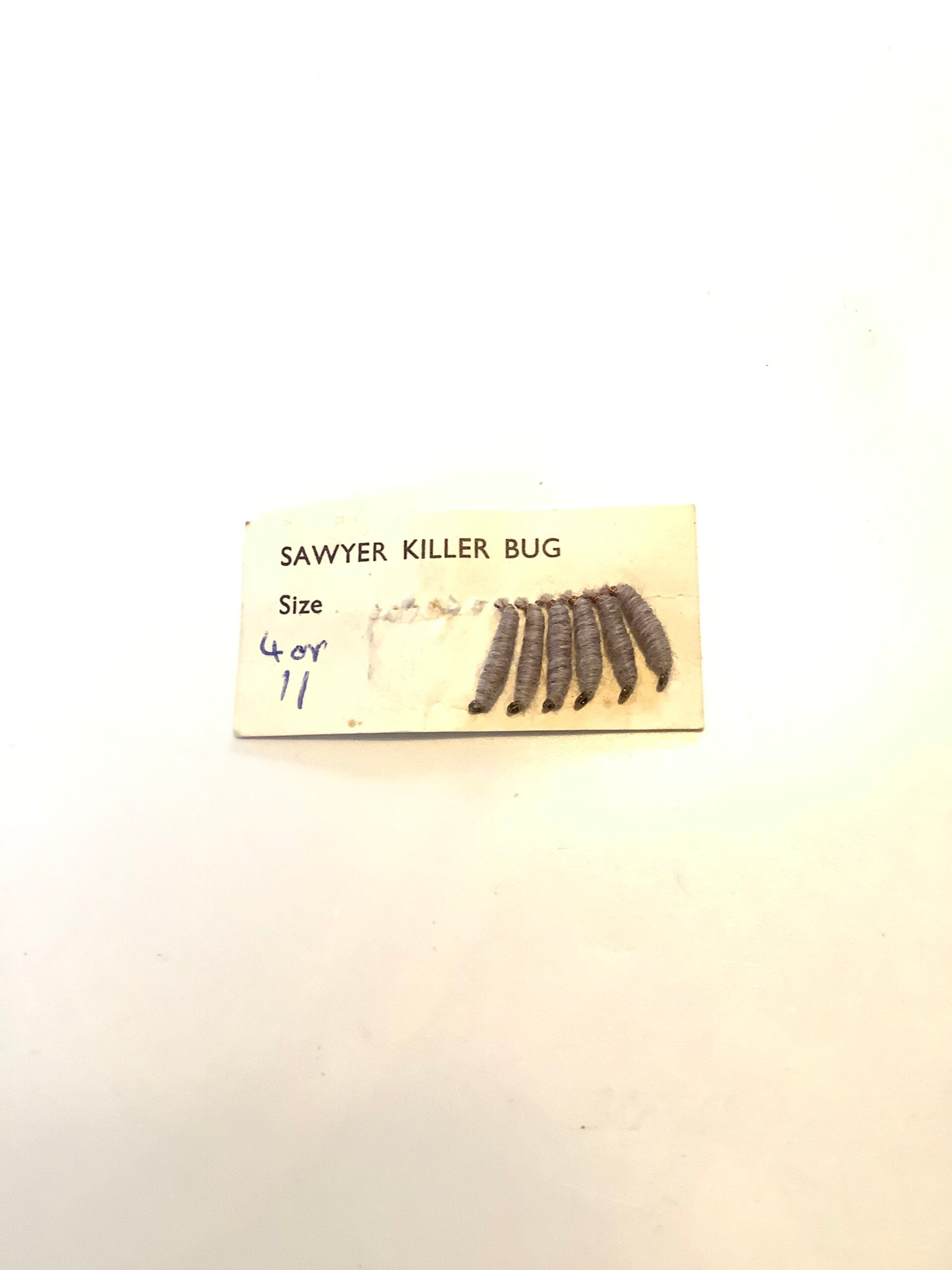 Very Rare Original Frank Sawyer killer Bugs