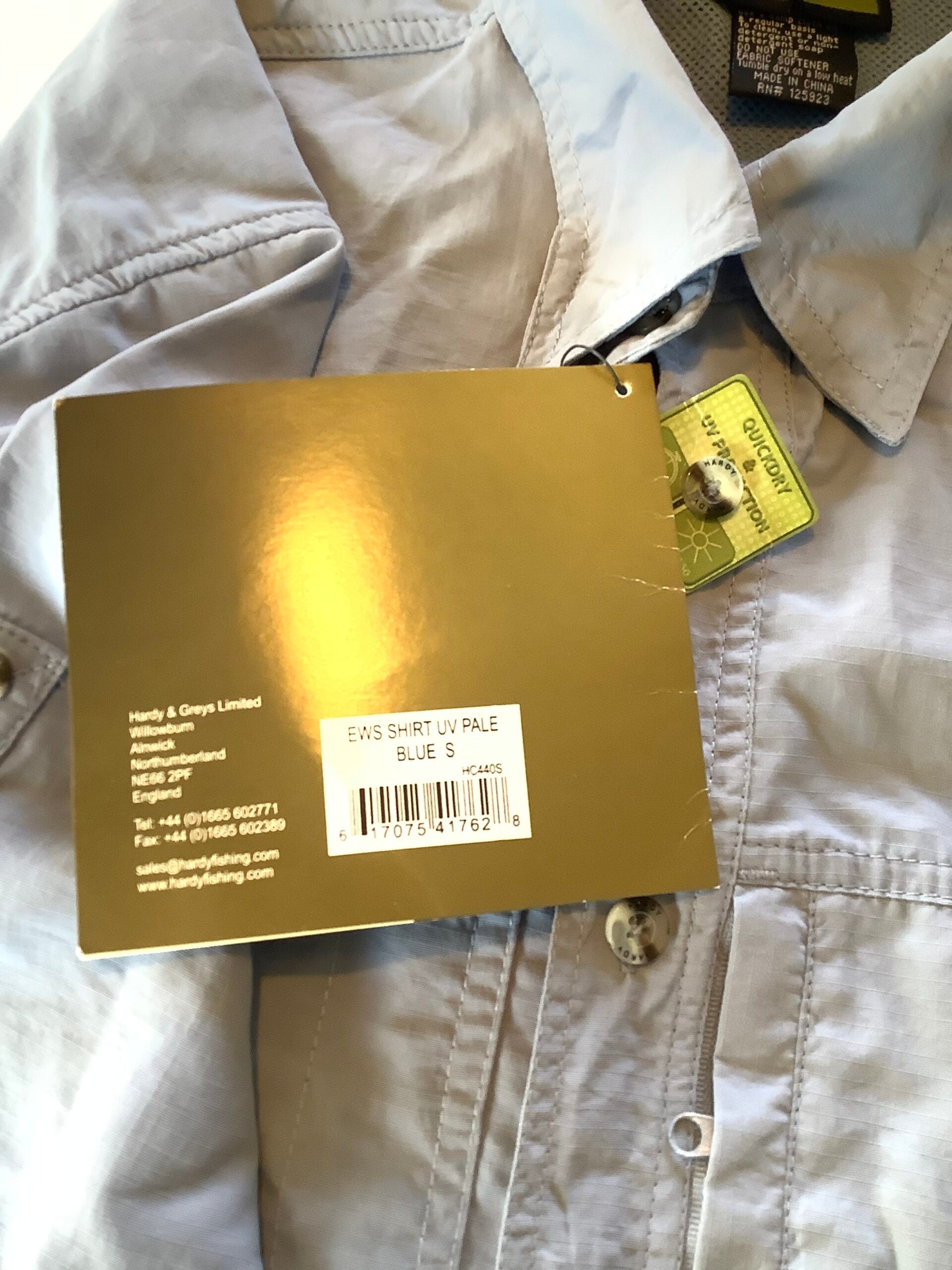 New Hardy Bros EWS Fly Fishers Shirt