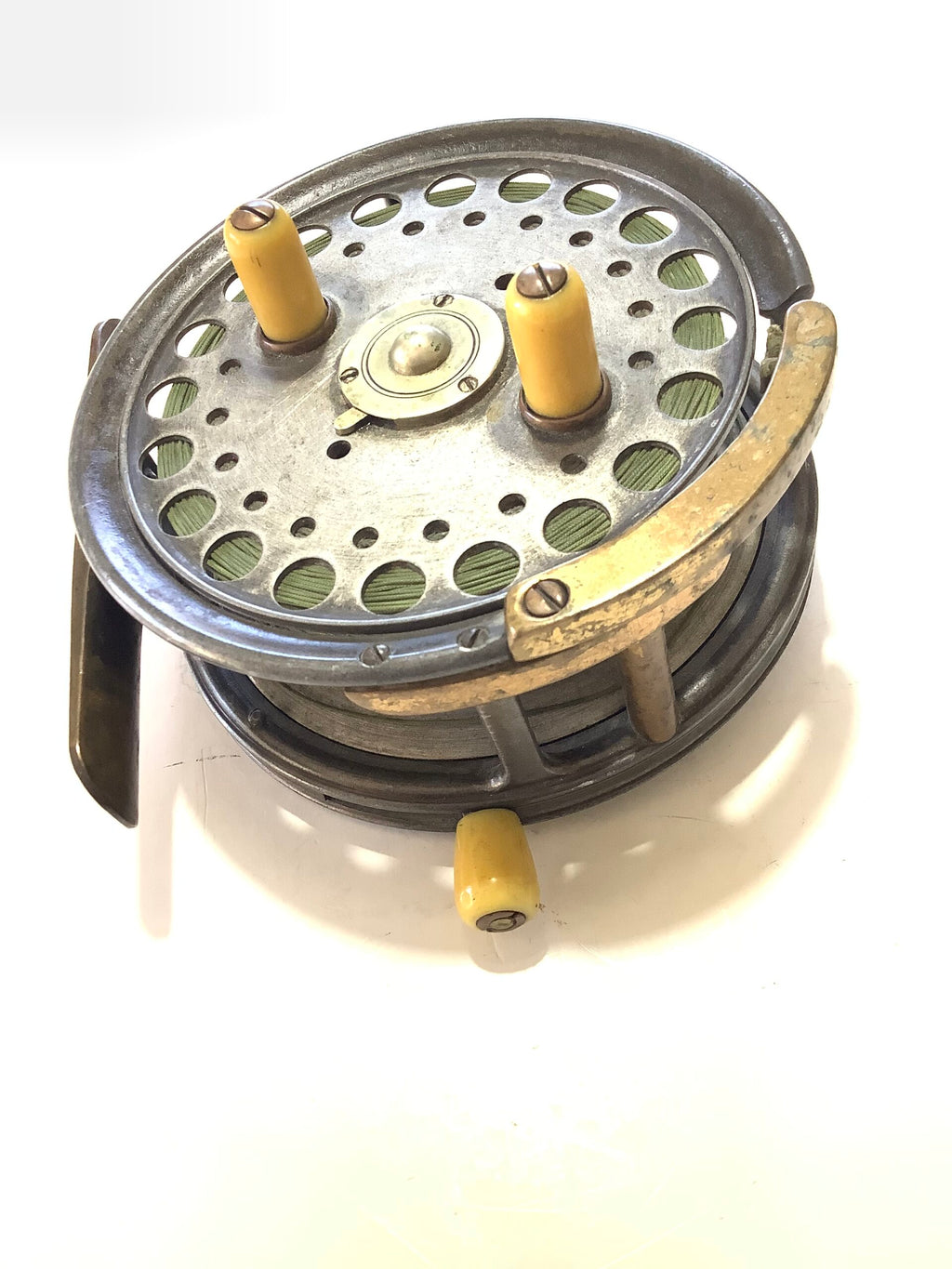 Rare Antique HARDY BROS Silex No.2 WITH AUXILIARY RIM BRAKE