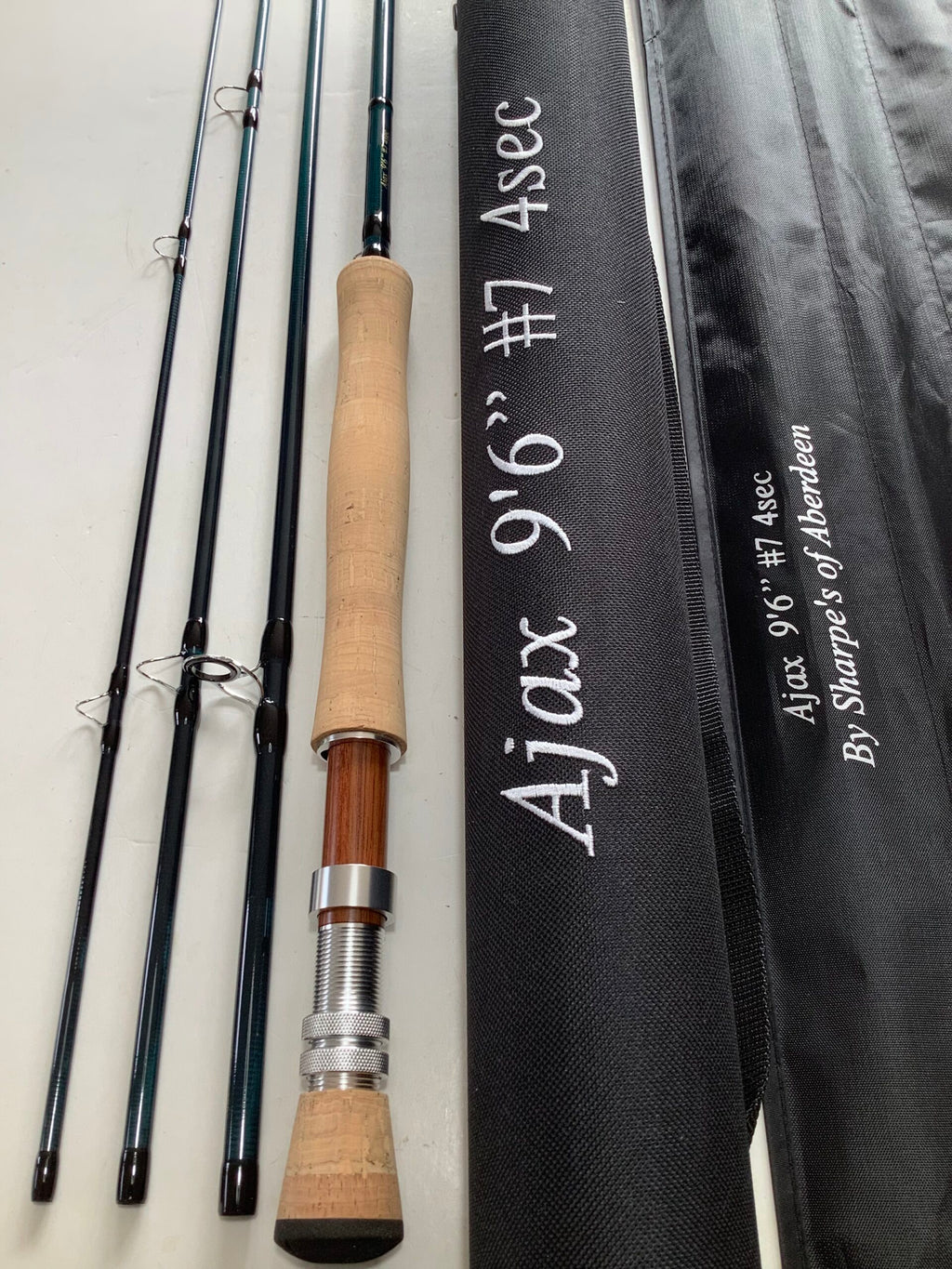 SHARPES OF ABERDEEN “ Ajax” Travel 9ft 6” #7 Fly Rod