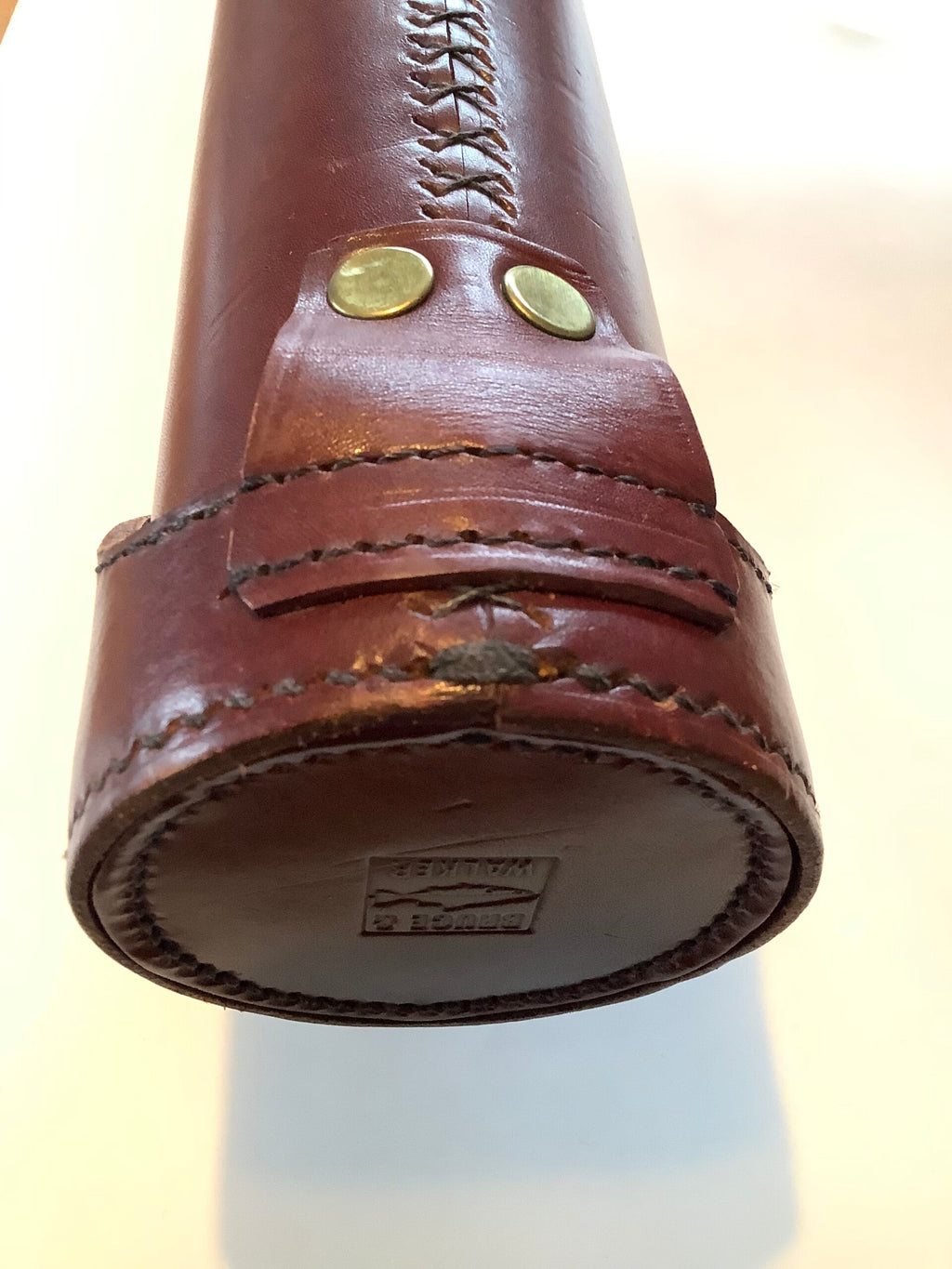 Rare Bruce Walker Full length Leather Rod Carrier