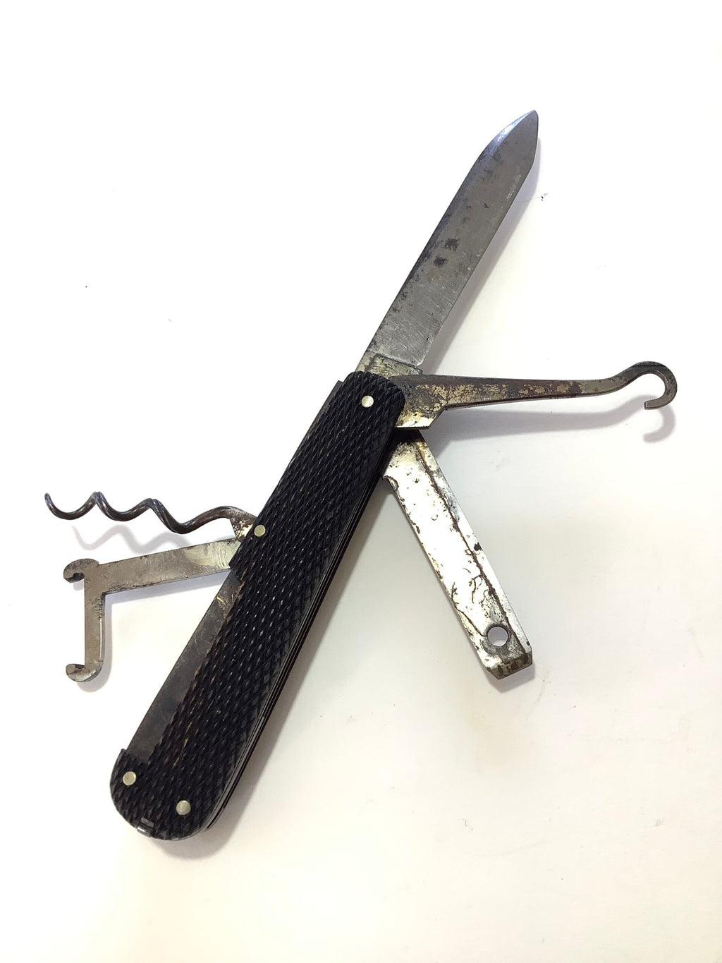 Rare Antique Sportsman Multi-Tool Large Pocket Knife