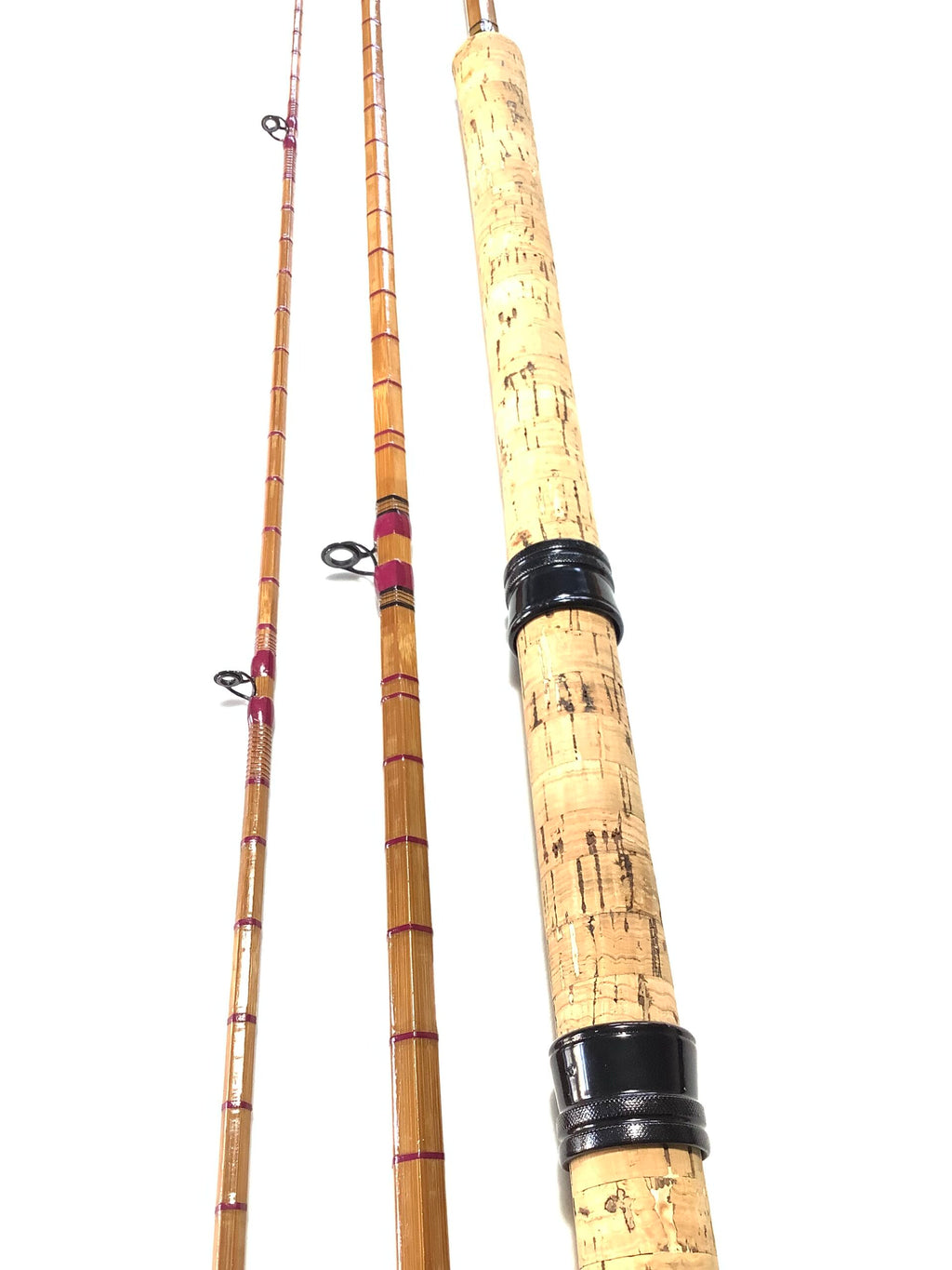 PRECISION RODS TUDOR WORKS Black label 11ft Built Cane AVON Rod