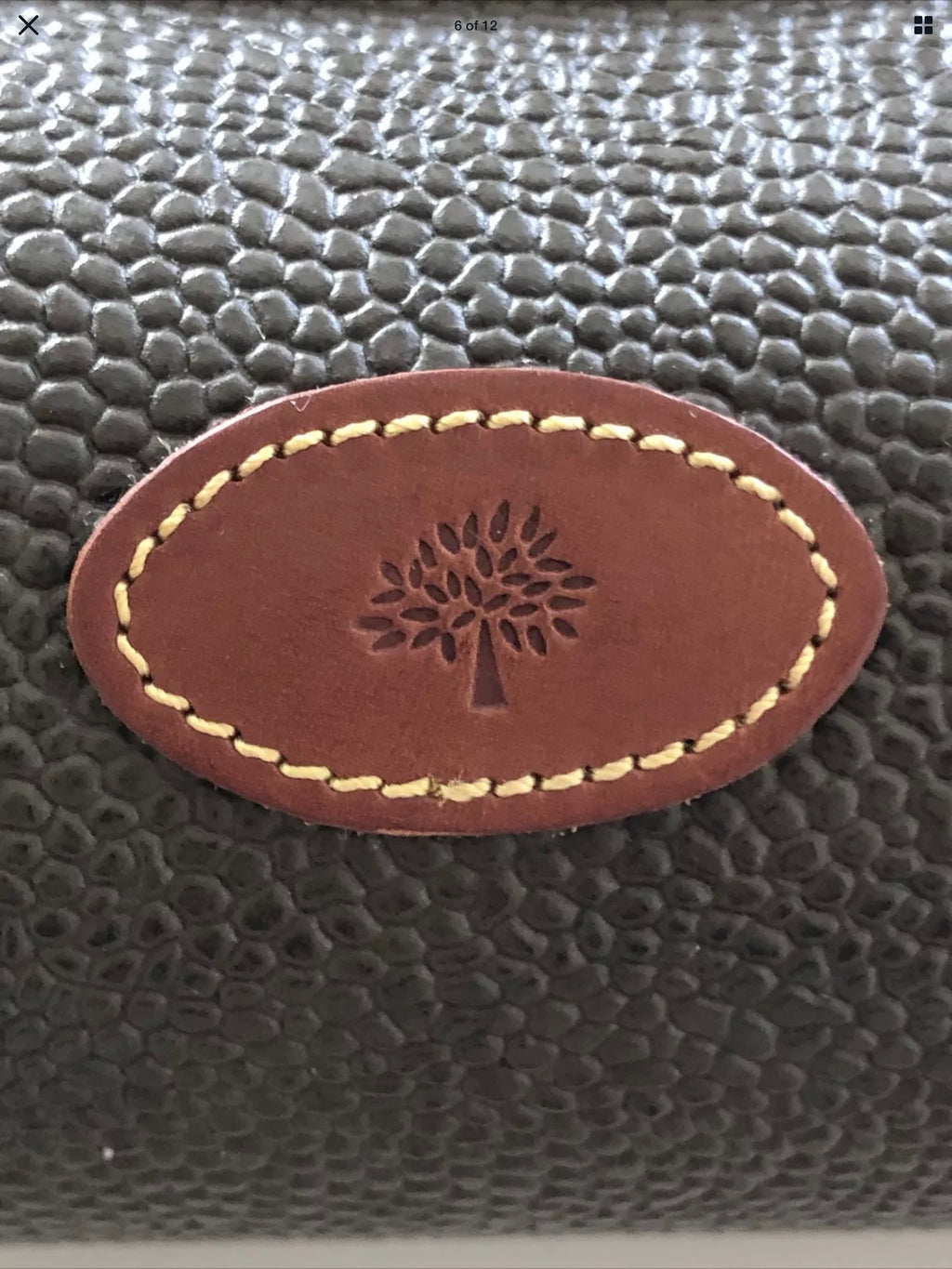 Mulberry of England Scotch Grain Flask Carrier