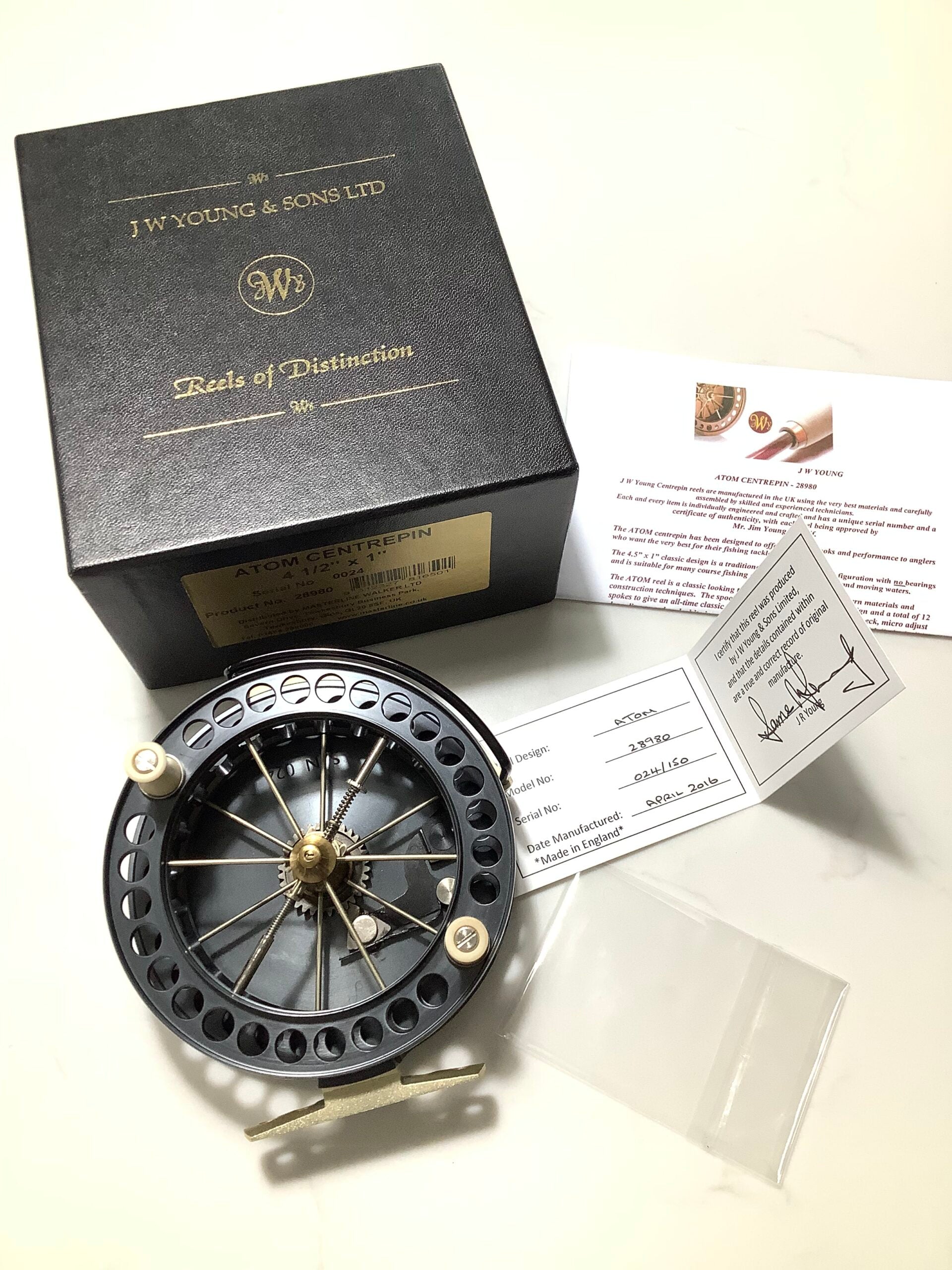 J W Youngs ATOM Centrepin Limited Edition