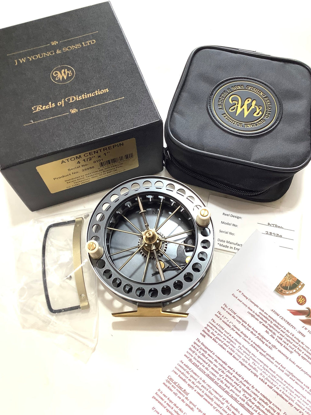 A ONE OFF Finished by GARRY MILLS , J W Youngs ATOM Centrepin Limited Edition