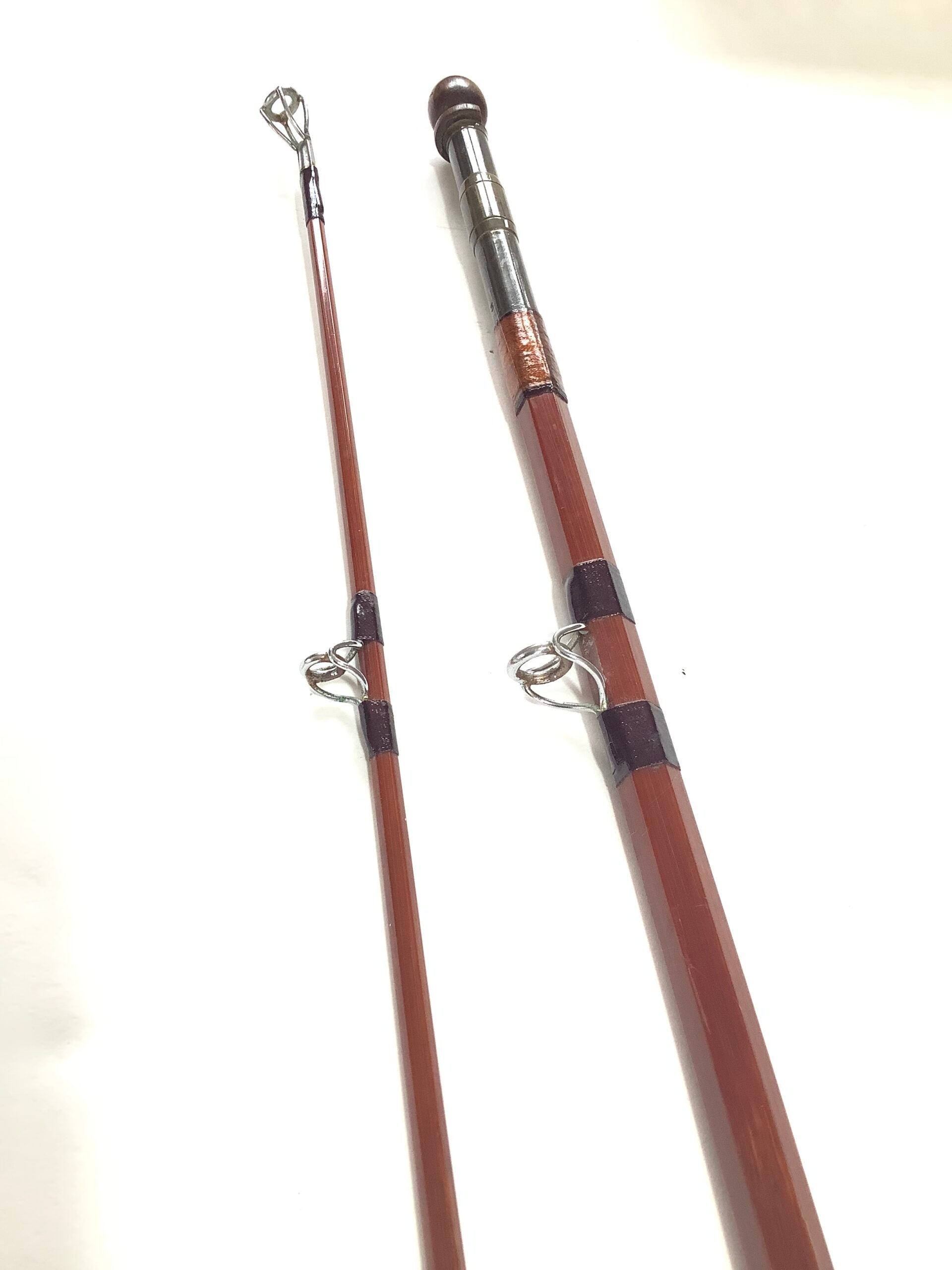 SHARPES OF ABERDEEN 9ft Spinning Rod Built Cane Rod/ Carp Stalker