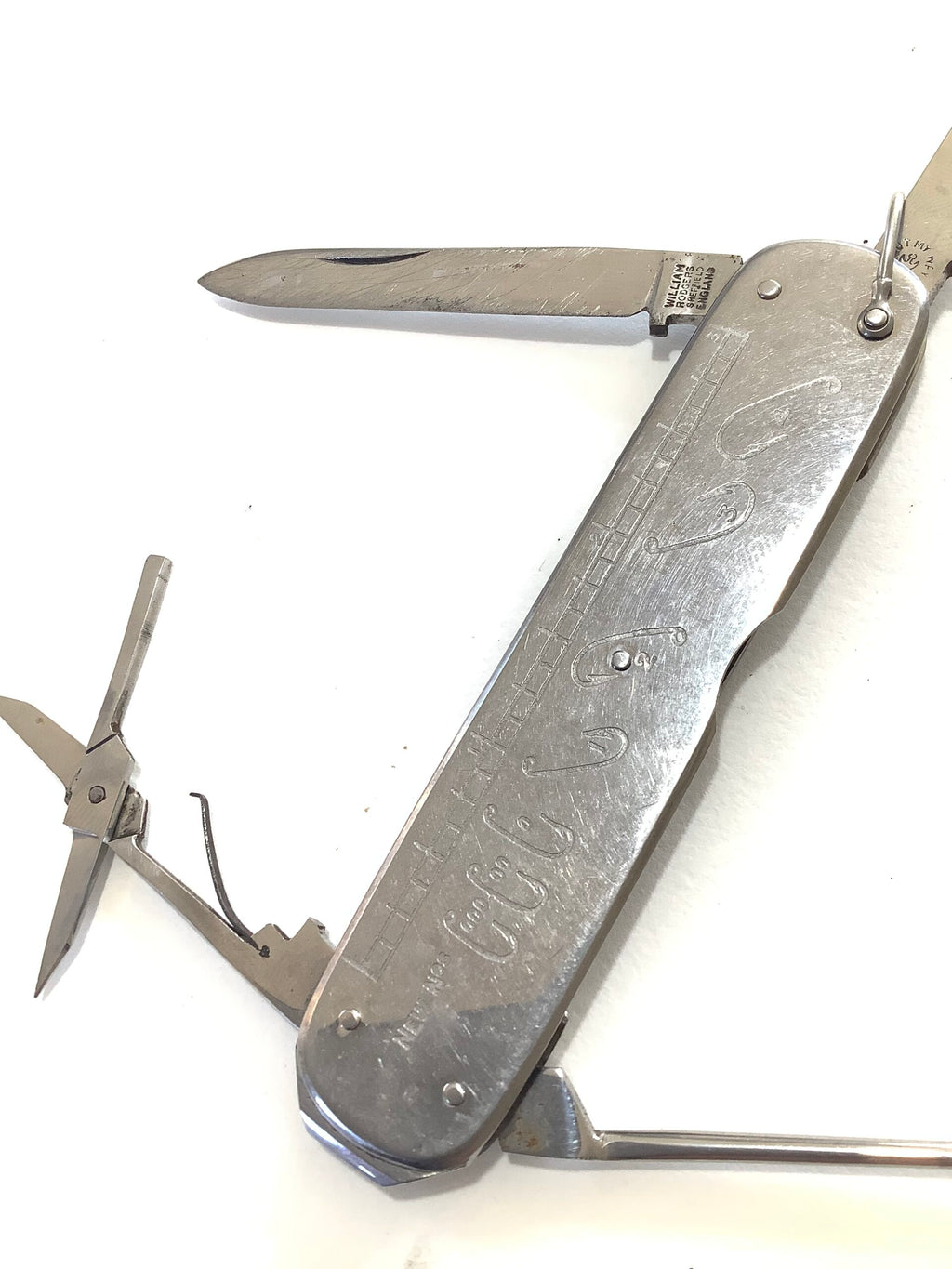 Rare Vintage WILLIAM RODGERS ANGLERS KNIFE