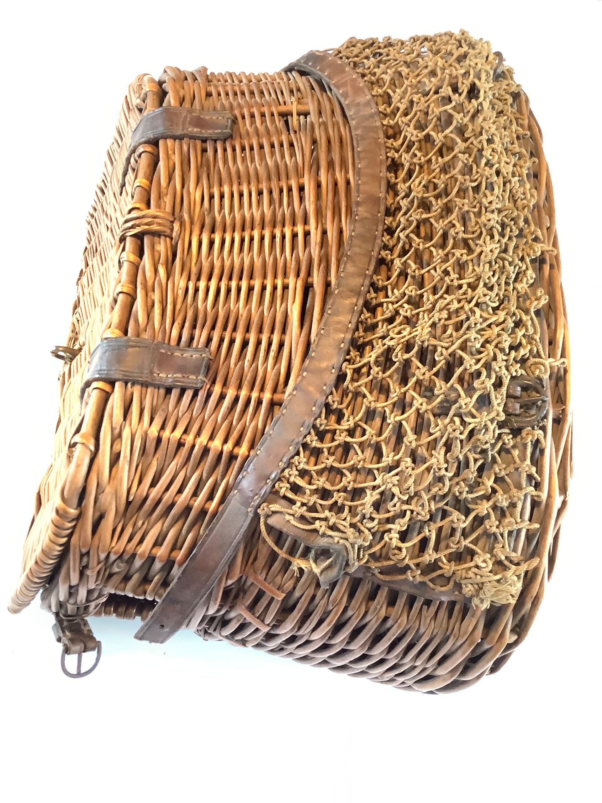 Antique Hardy Bros “ New Perfect” Fisherman’s  Creel