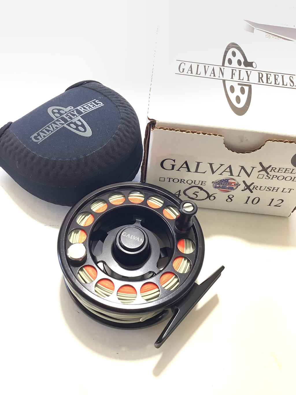 New Galvan #5 Fly Reel with New Fly Line