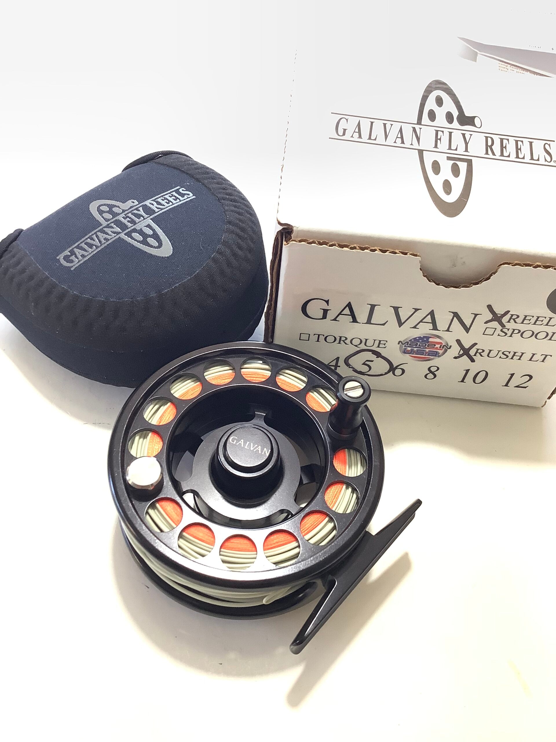 New Galvan #5 Fly Reel with New Fly Line