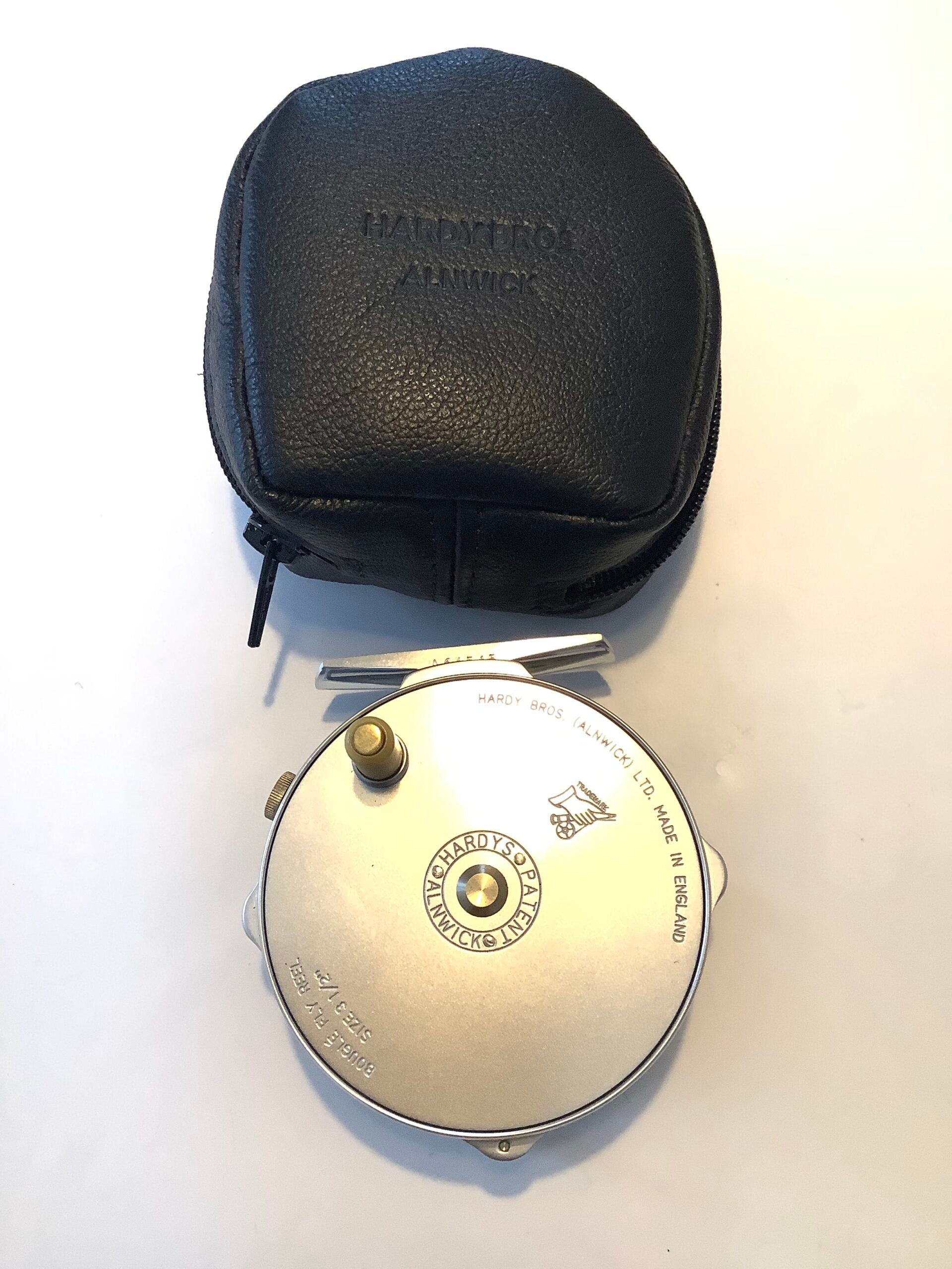 New mint a Hardy Bros Heritage Bougle 31/2” Fly Reel