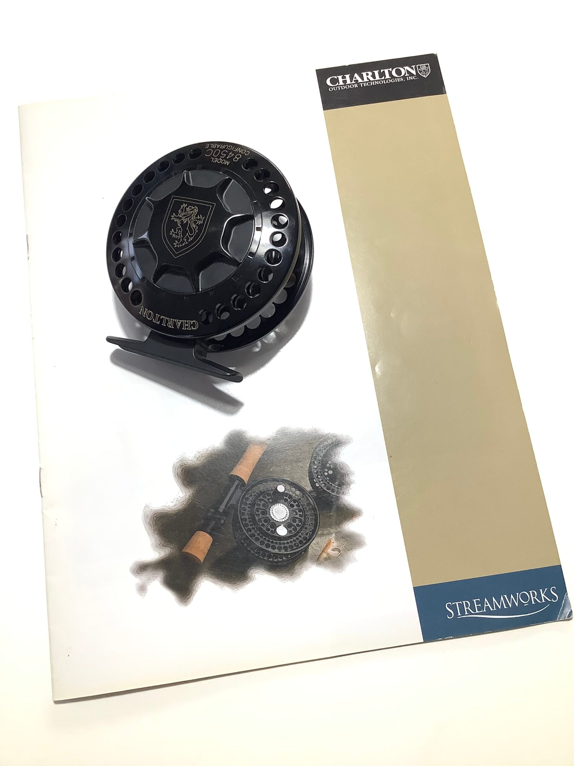 Rare CHARLTON OUTDOOR TECHNOLOGIES,INC Model 8450C Large Arbor Configurable Reel System