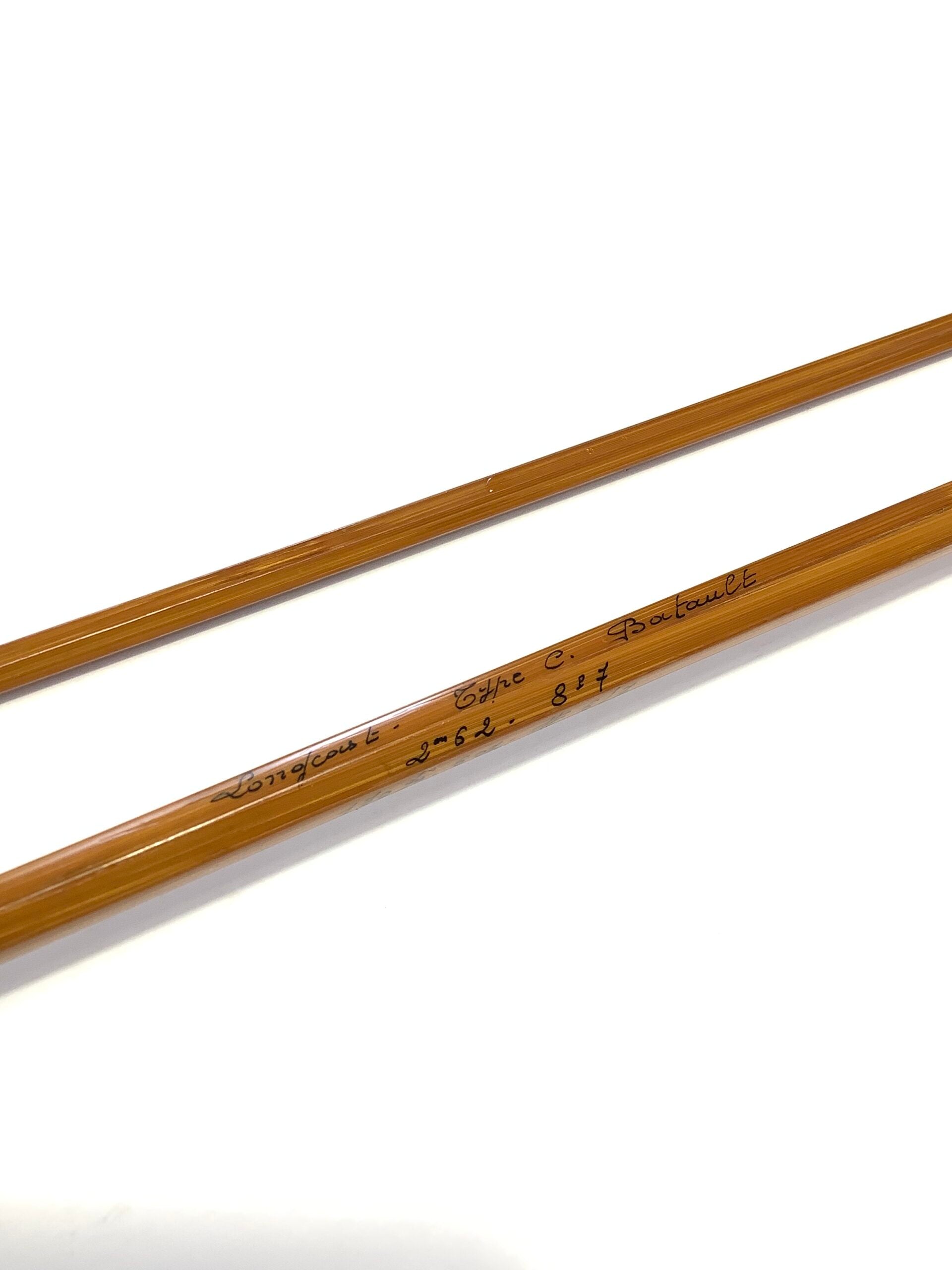 Scarce PEZON ET MICHEL RITZ SUPER PARABOLIC PPP LONGCAST TYPE BATAULT FLY ROD 8ft 7”