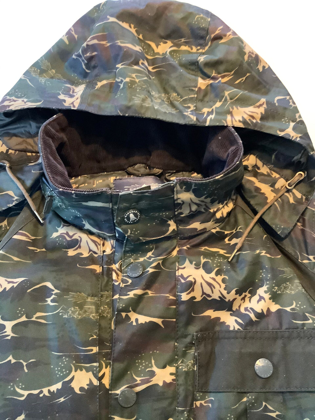 Barbour Mountaineering Brantmoto Wax Jacket size Large