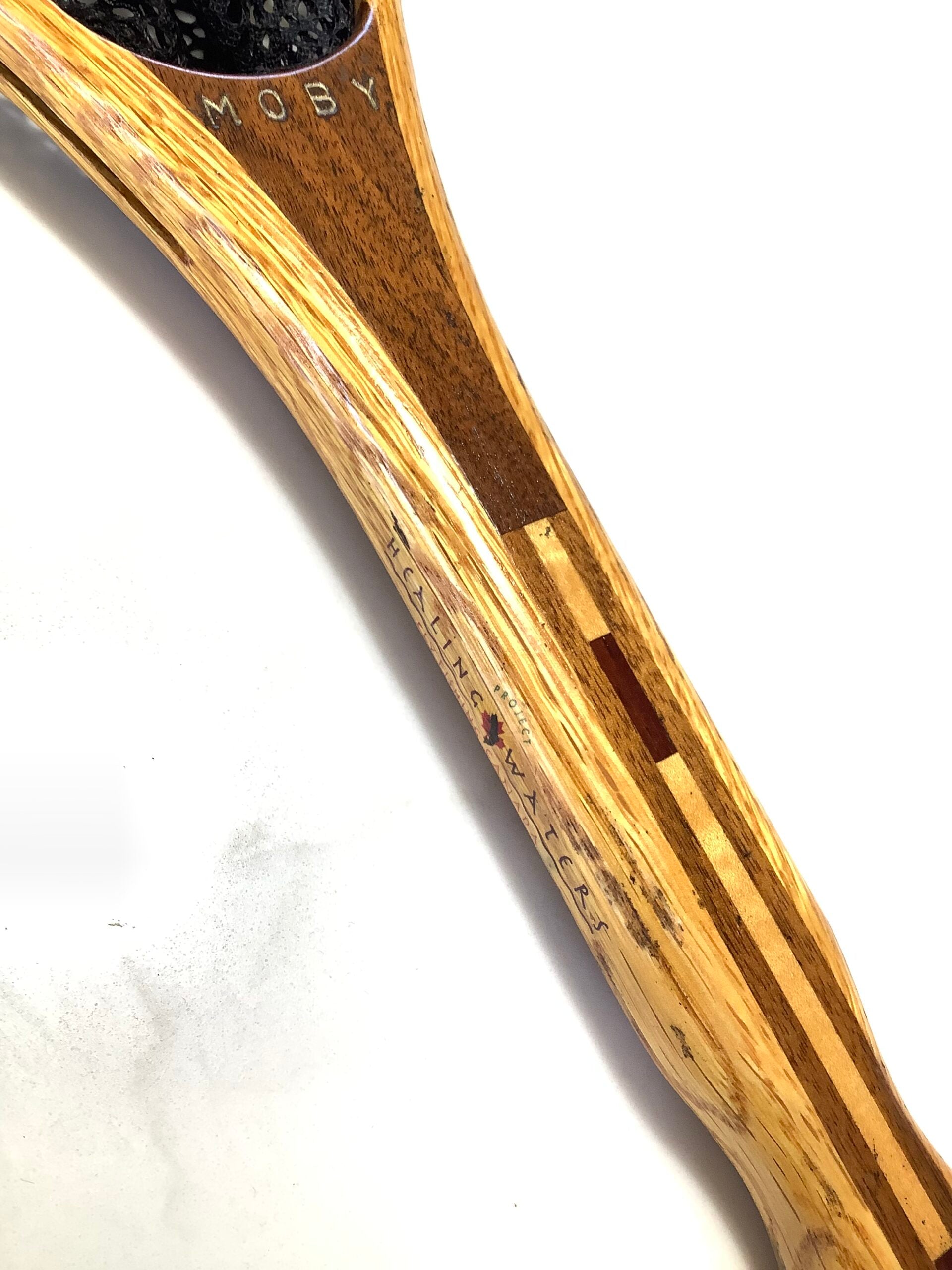 Best Canadian Quality Hand crafted Bent Ash/ hardwood framed MOBEY Trout Fishers Net