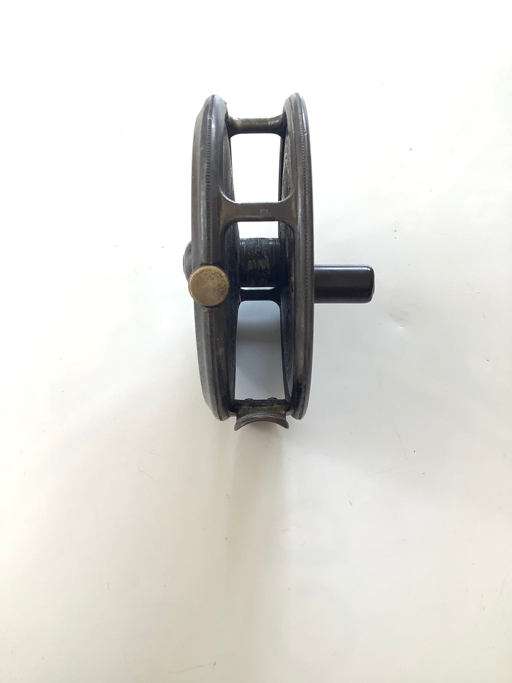 Antique Hardy Bros Dup MKII 3 5/8” Trout Fly Reel with tension adjuster