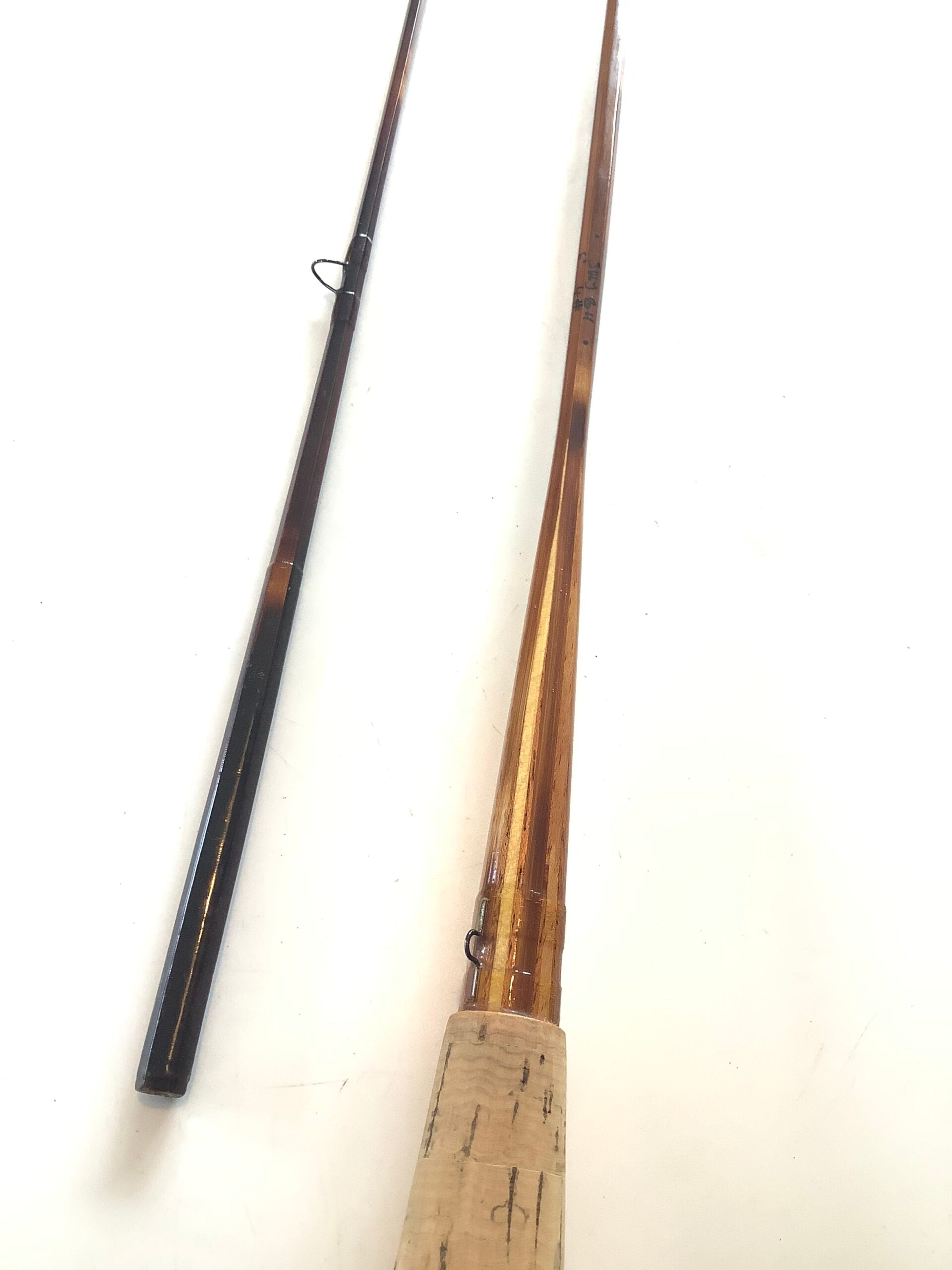 Very Rare Rawson Perrin 6ft Built Cane Fly Rod